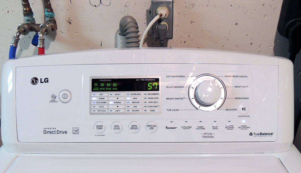 LG TrueBalance High Efficiency Clothes Washer