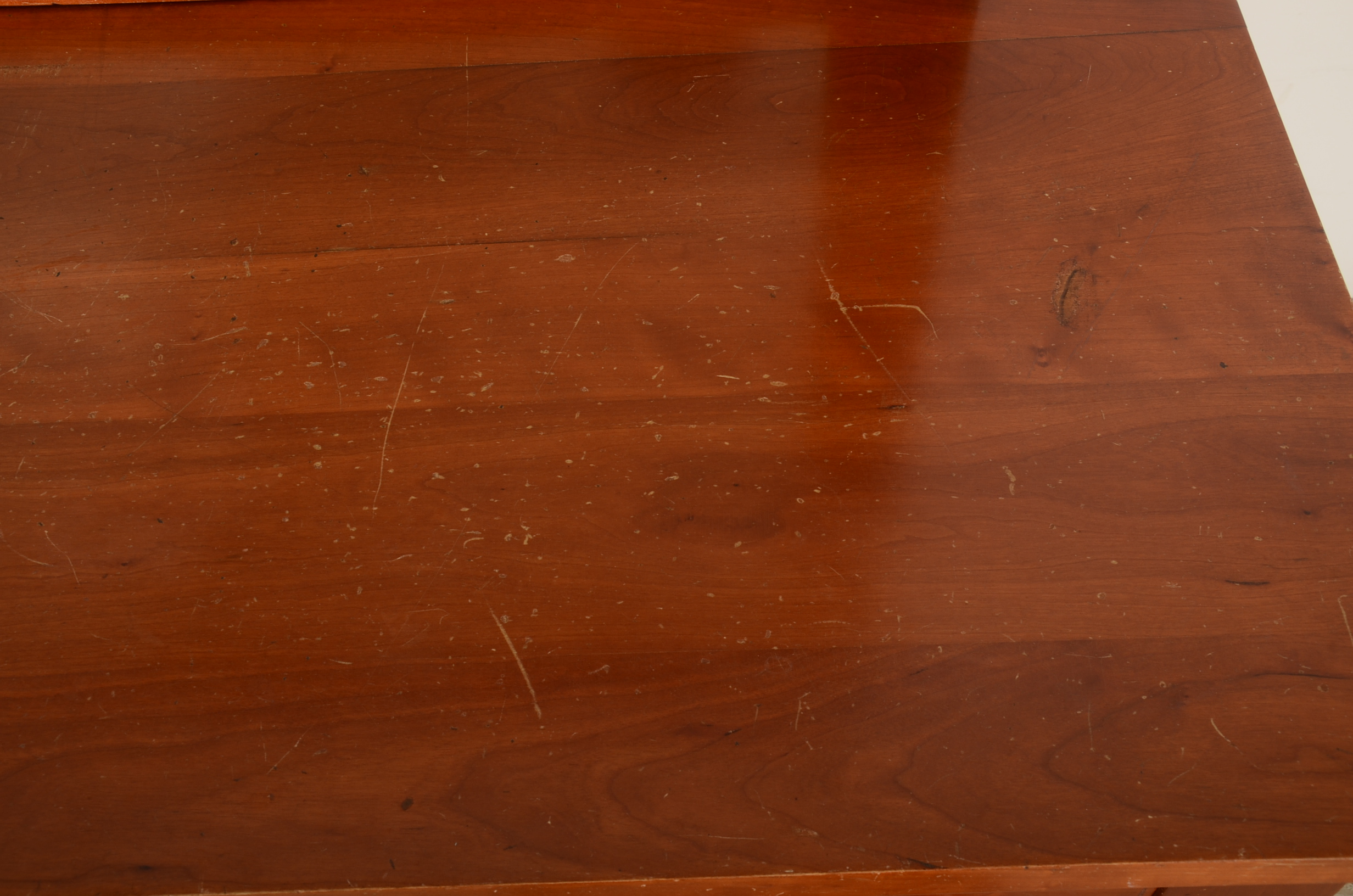 Solid Cherry Handmade Dresser and Mirror by Campbellsville Furniture Company