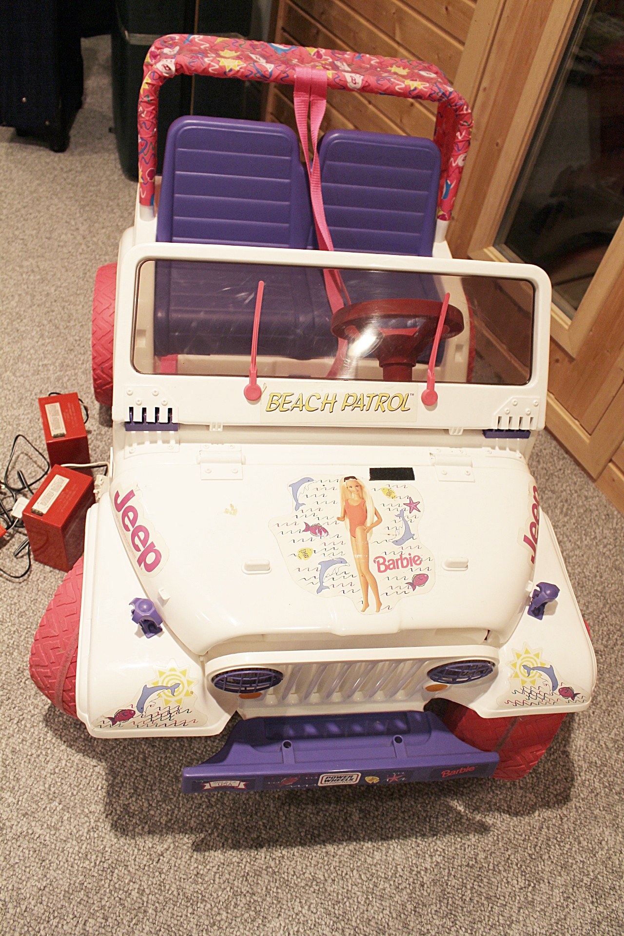 Power Wheels 1996 Barbie Beach Patrol Jeep