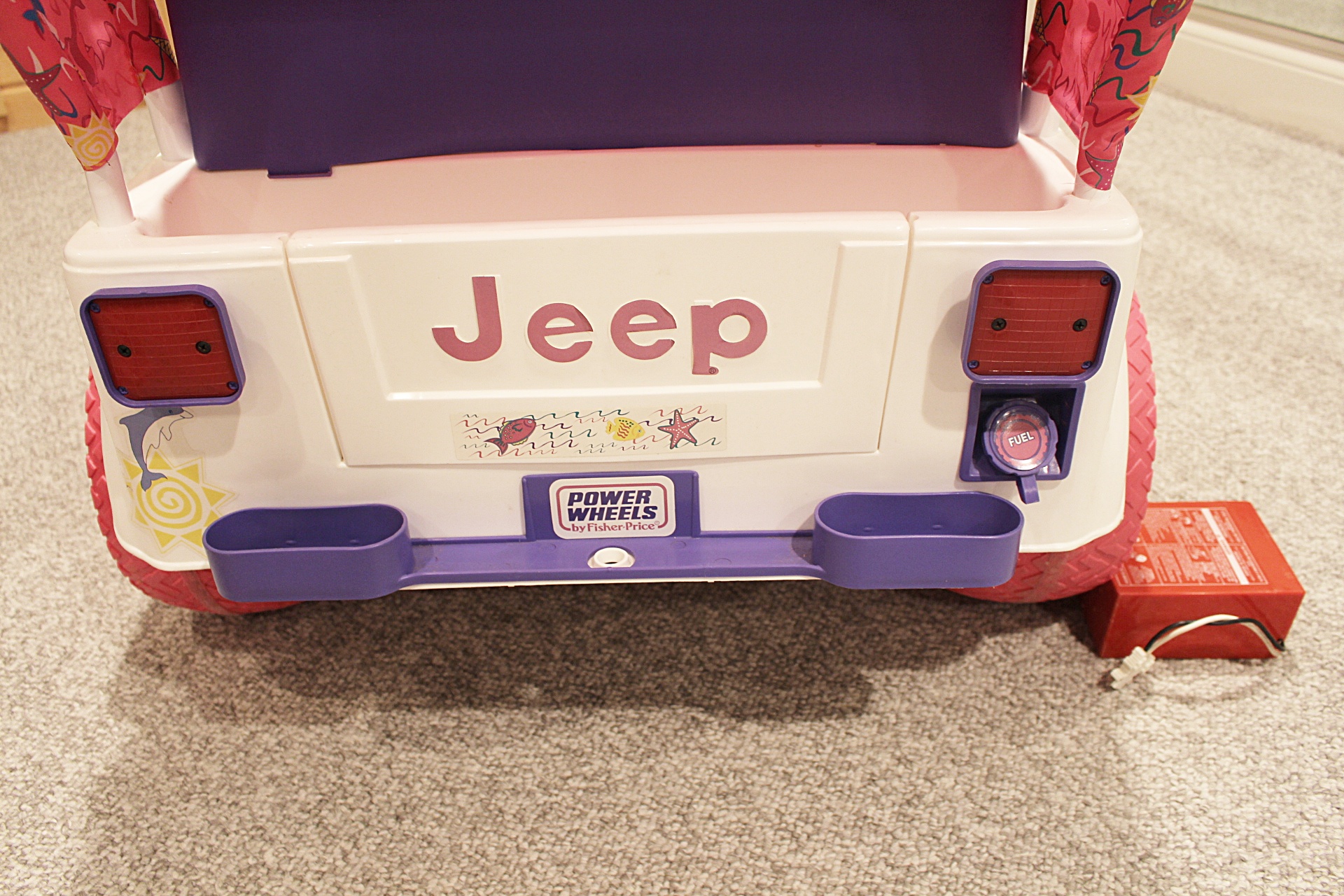 Power Wheels 1996 Barbie Beach Patrol Jeep