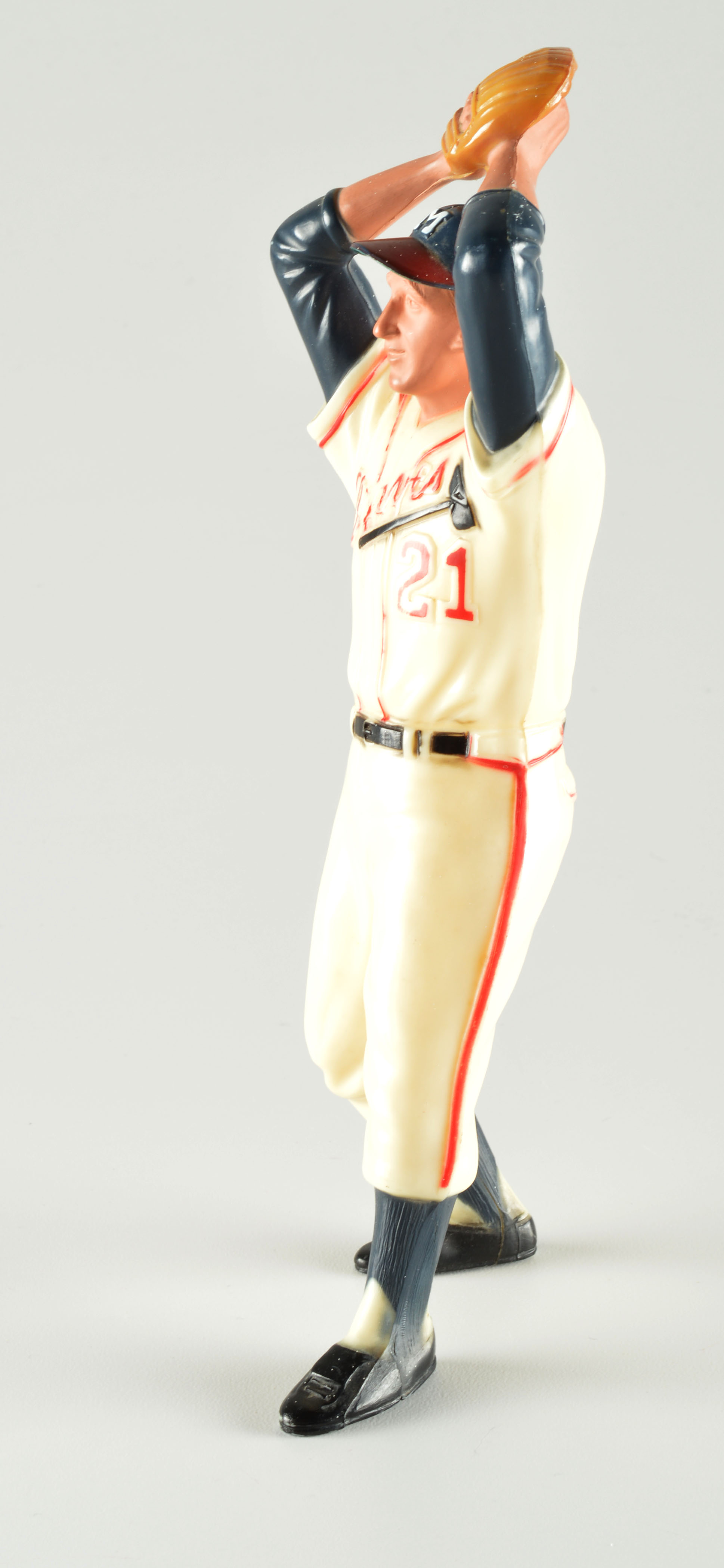 Original 1950s (HOF) Warren Spahn Hartland Plastics Baseball Statue