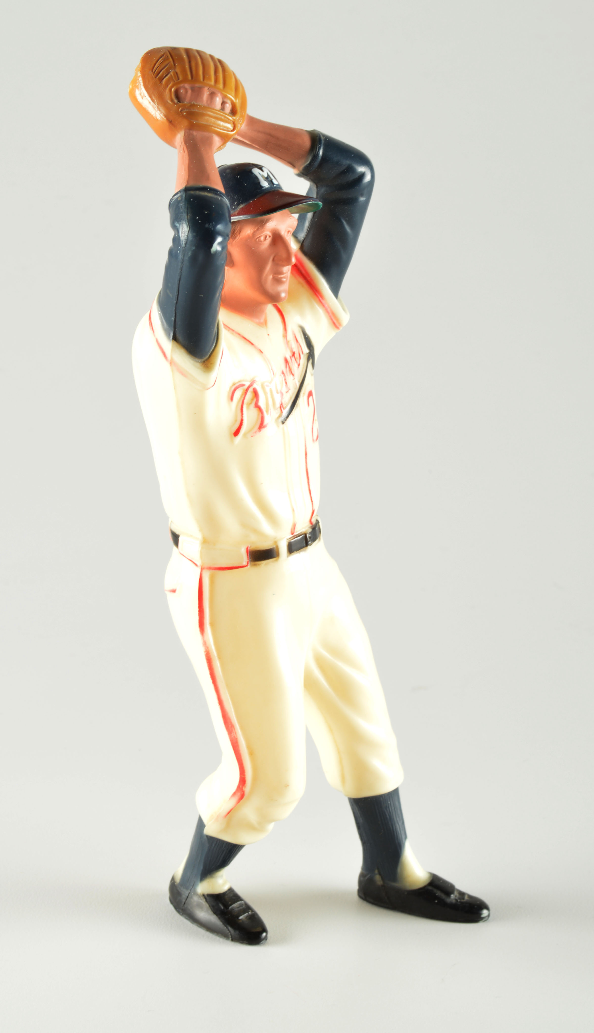 Original 1950s (HOF) Warren Spahn Hartland Plastics Baseball Statue