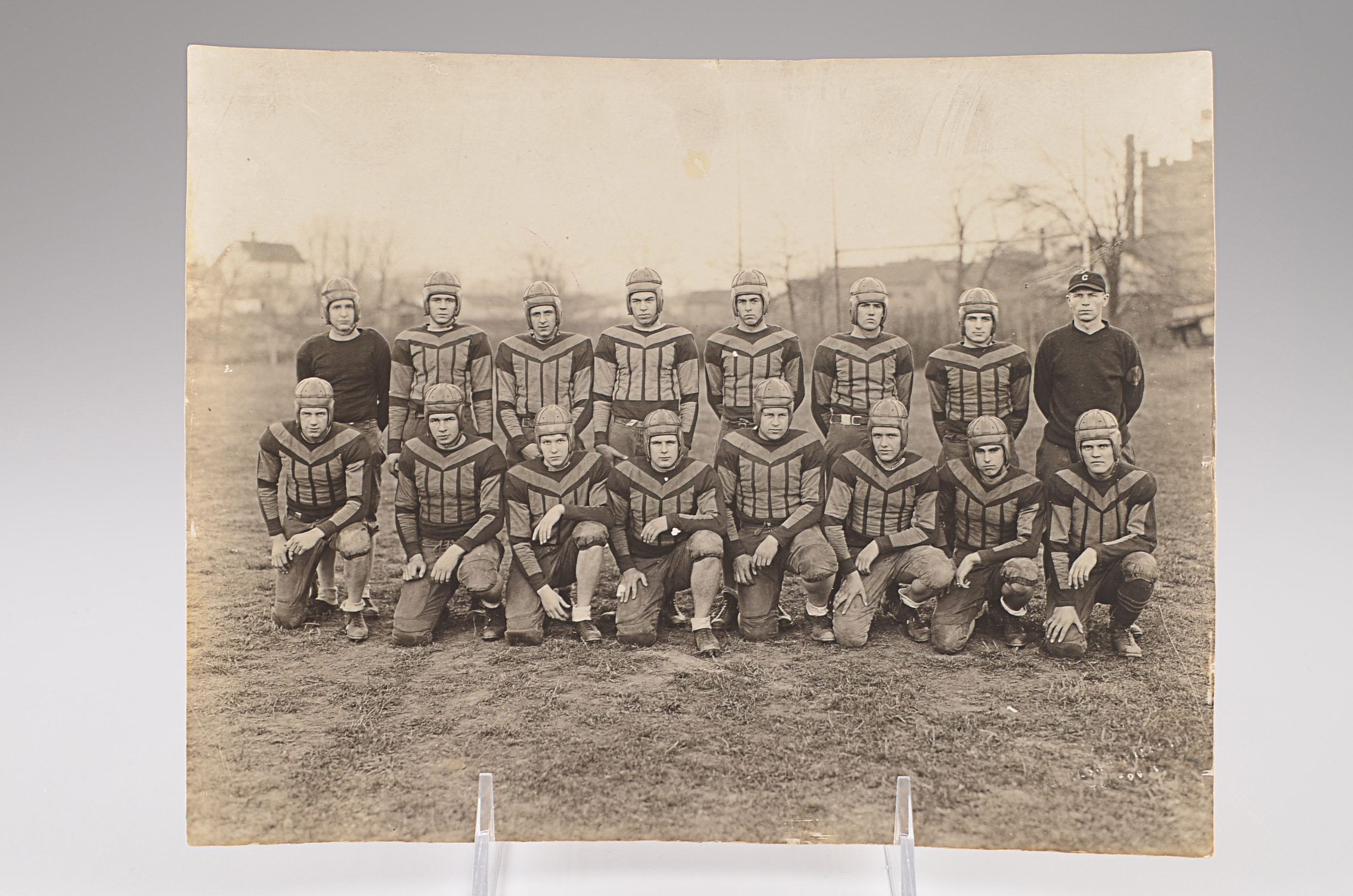 Two Vintage Football Team Photos
