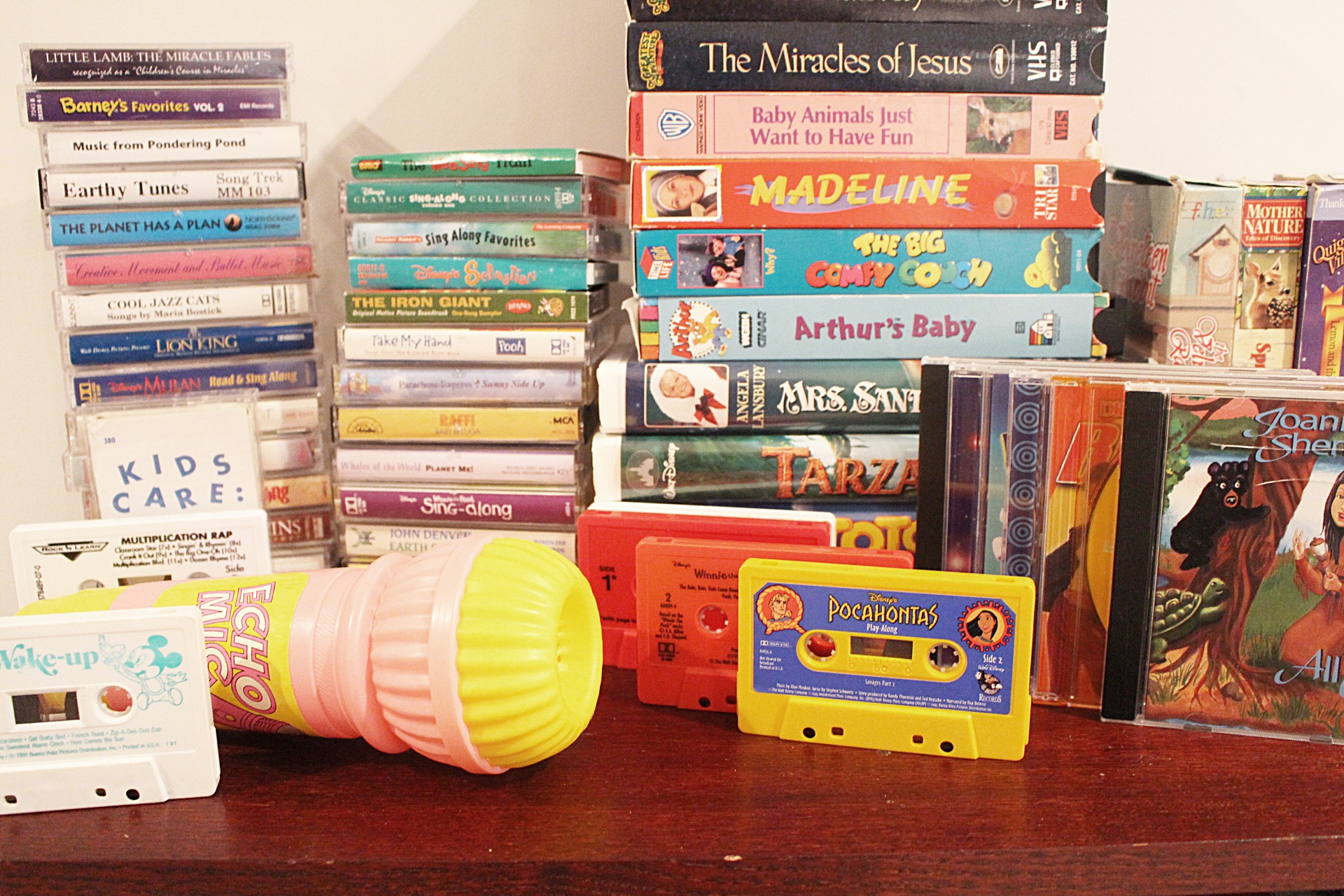 Toys, Family VHS, Cassette and CD Lot