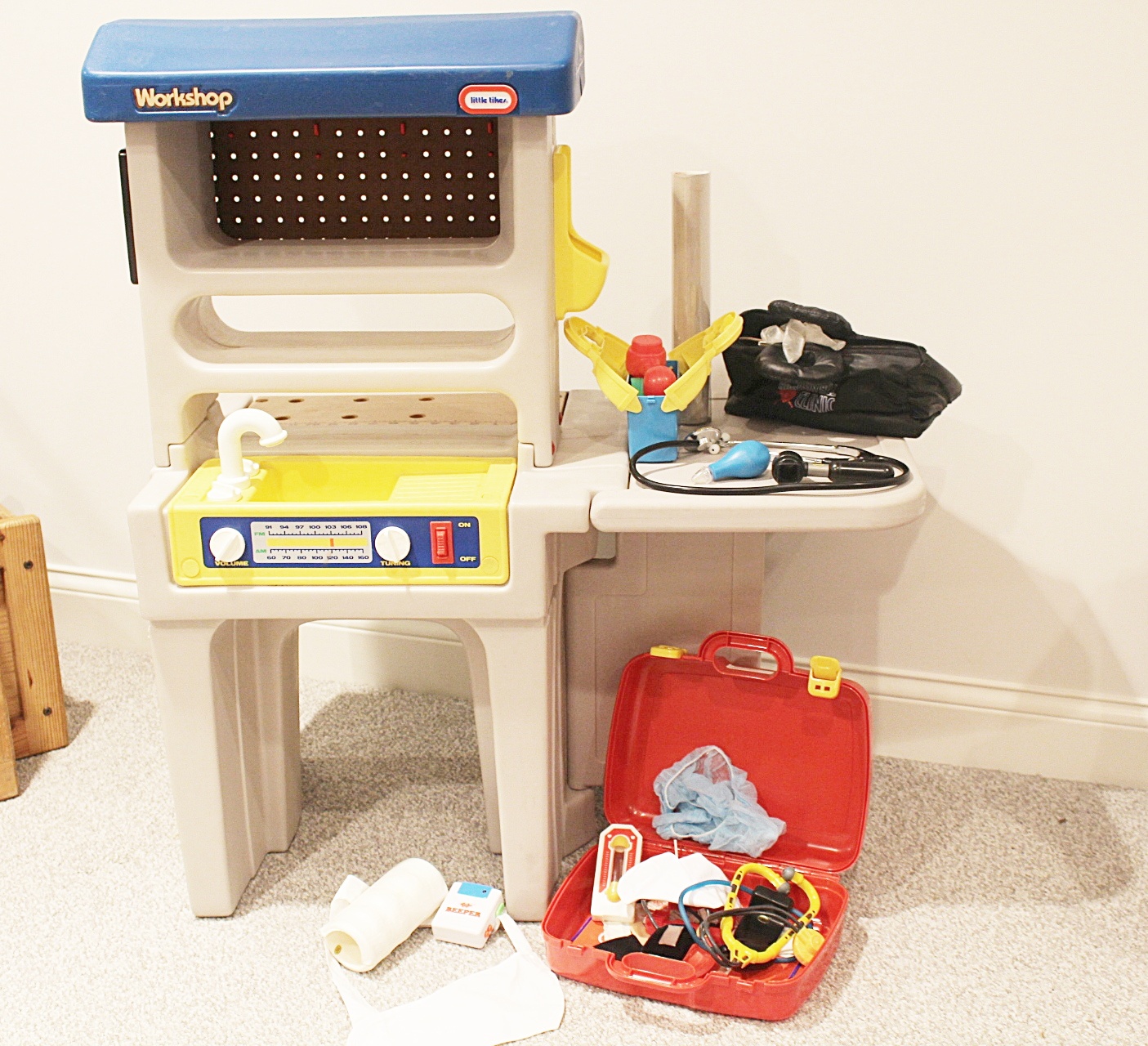 Little Tykes Workshop and Play Doctor Sets