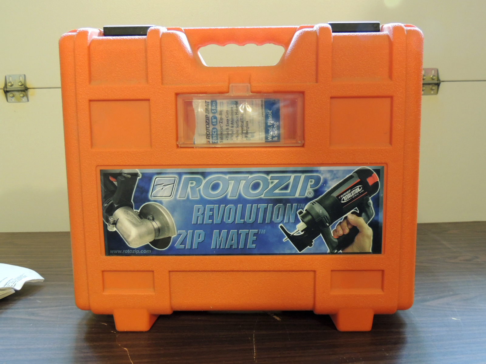 Rotozip Revolution Spiral Saw with Zipmate Attachment