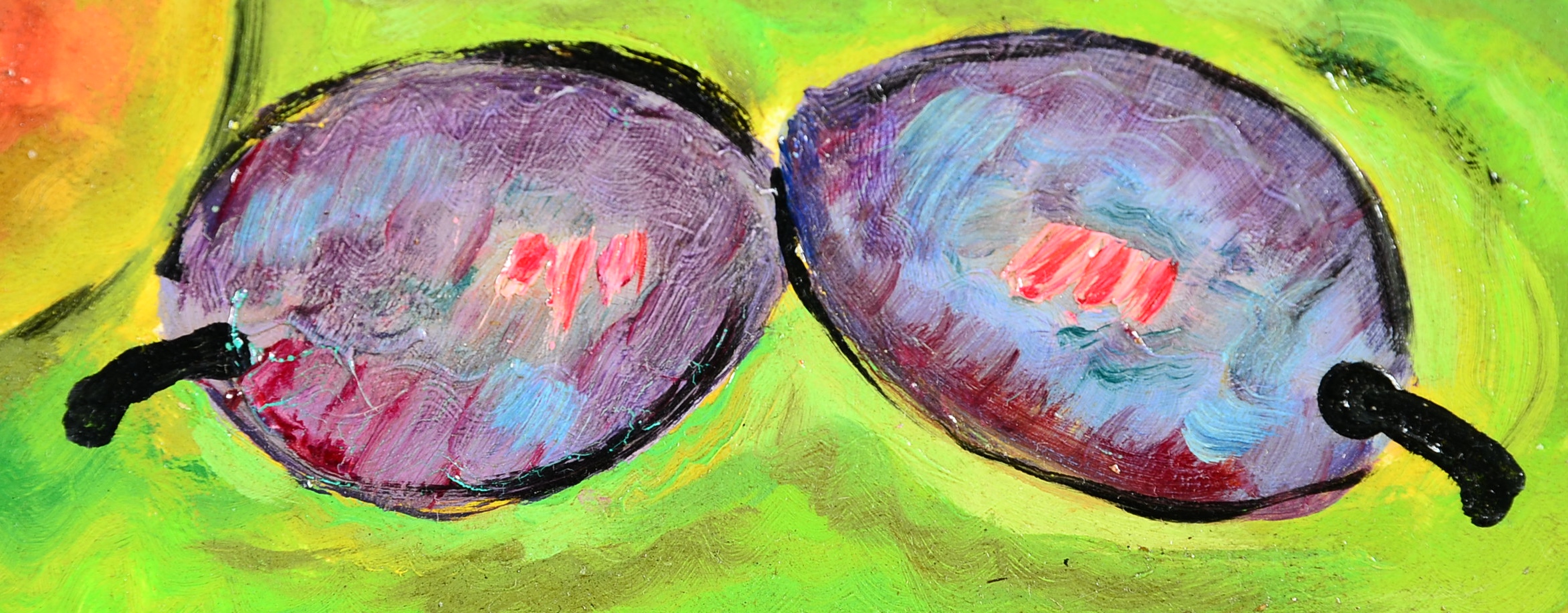 Original Francisco Riba Rovira Oil on Board Painting