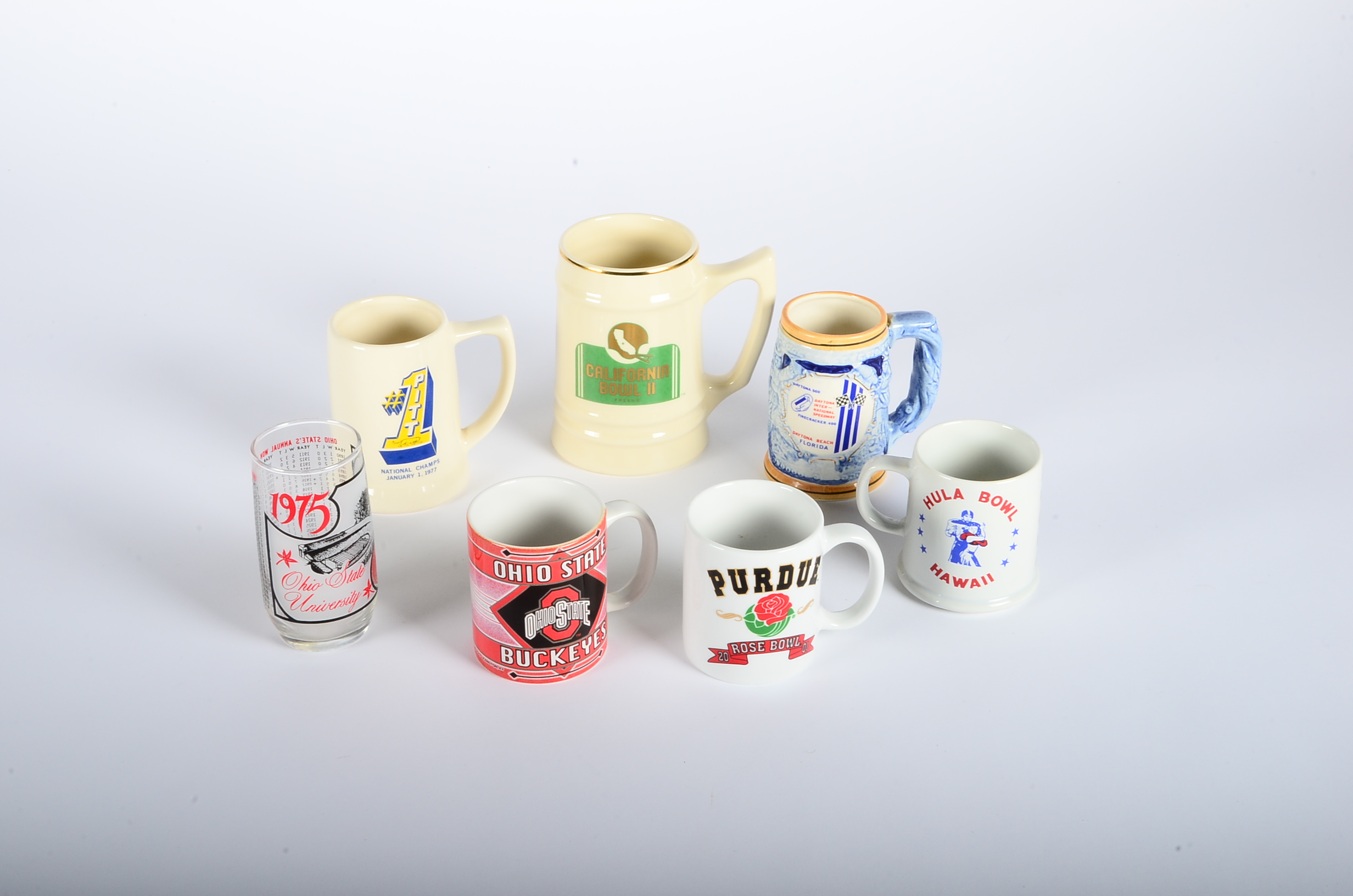 Vintage Collegiate & Nascar Mugs