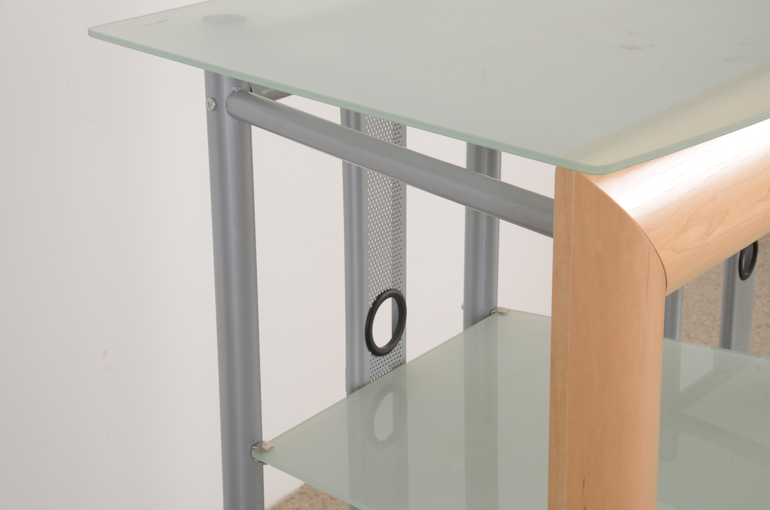 A Pair Of Modern Shelving Towers