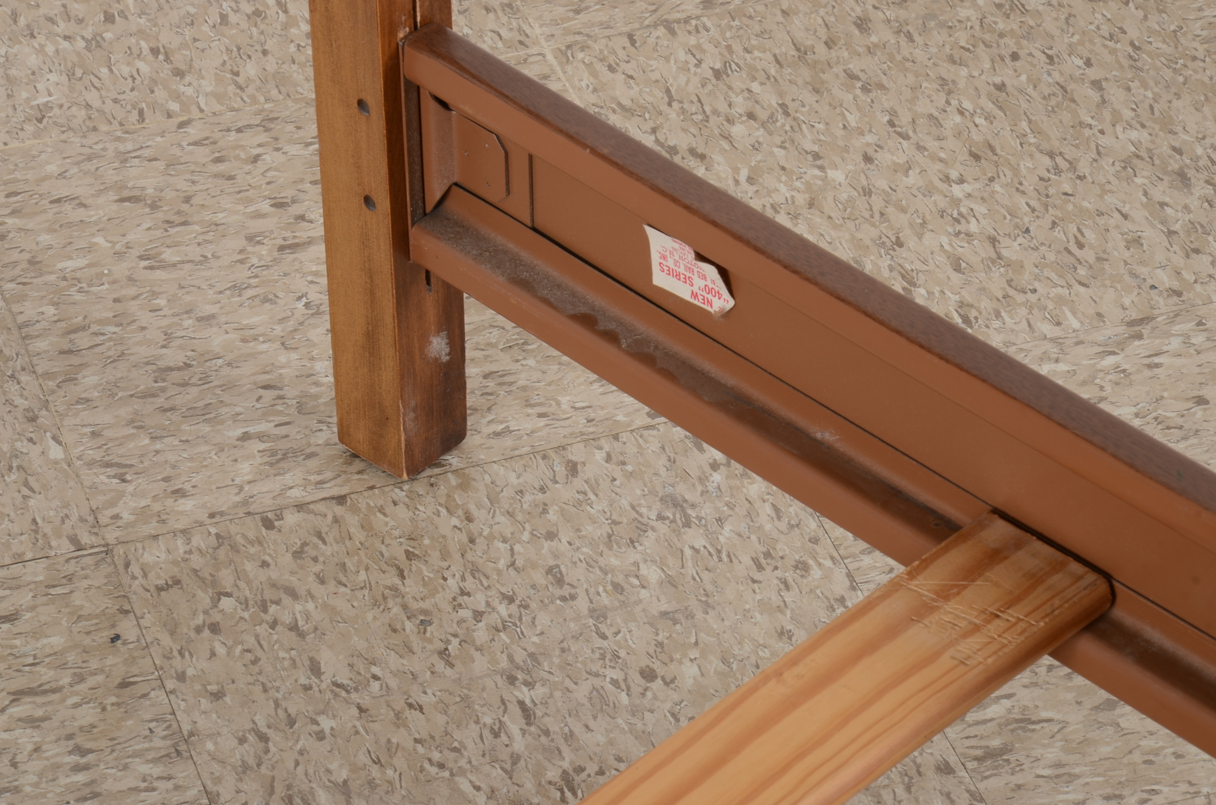 Mid-Century Modern Bed Frame, Dixie Furniture