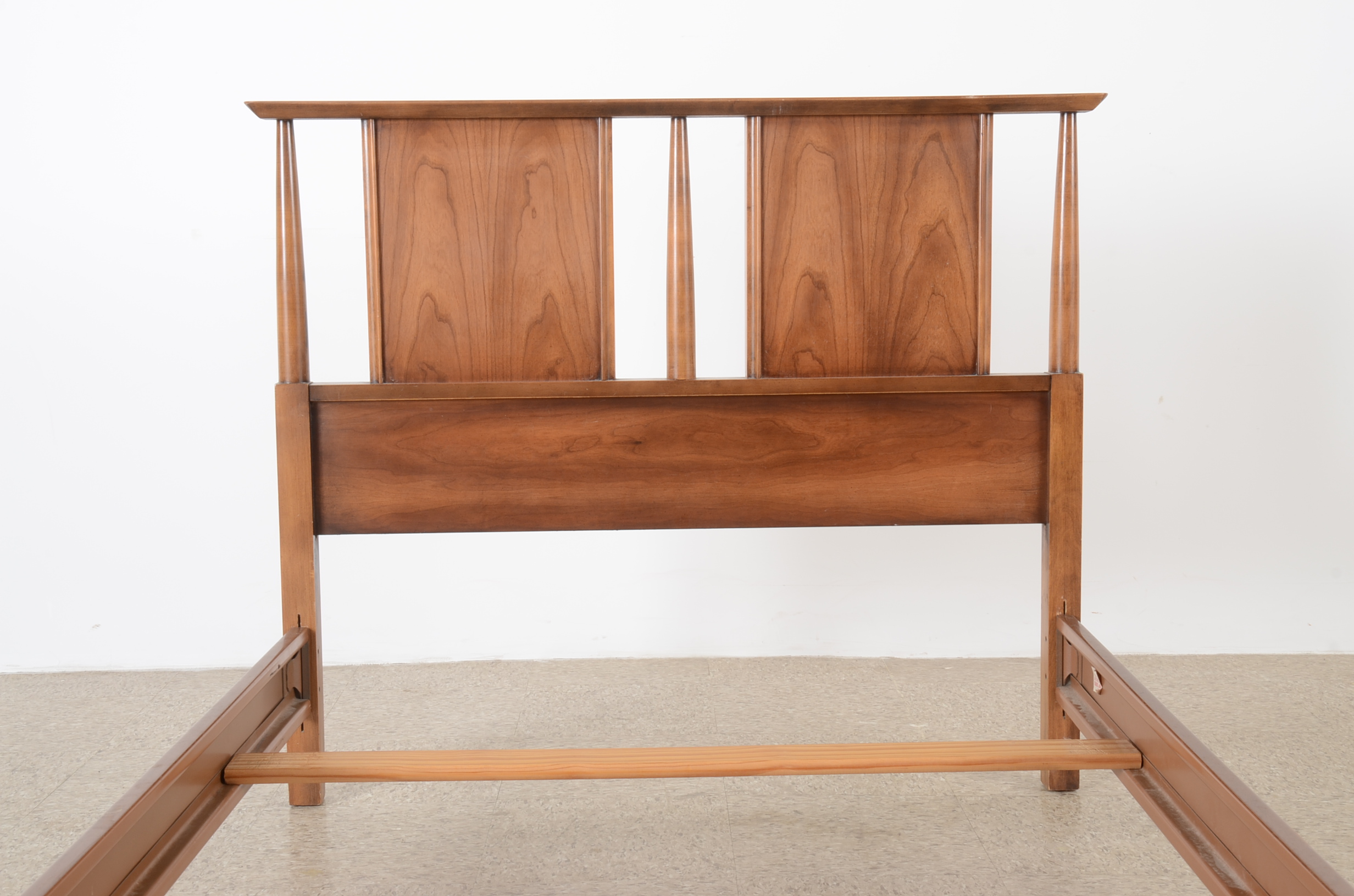 Mid-Century Modern Bed Frame, Dixie Furniture