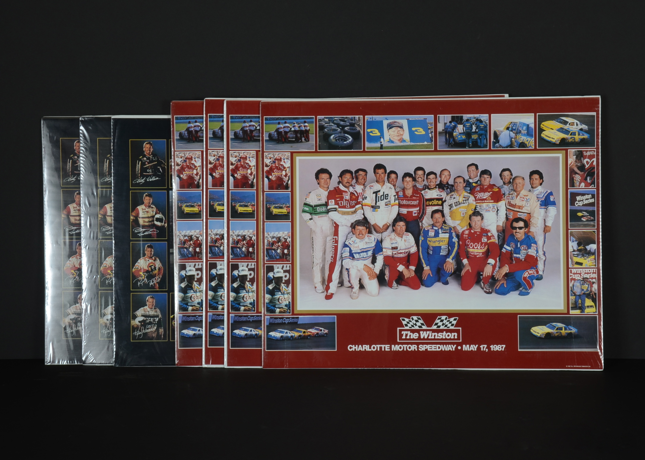 Winston 1992 First Night Race & 1987 "Uncensored" Charlotte Speedway Posters