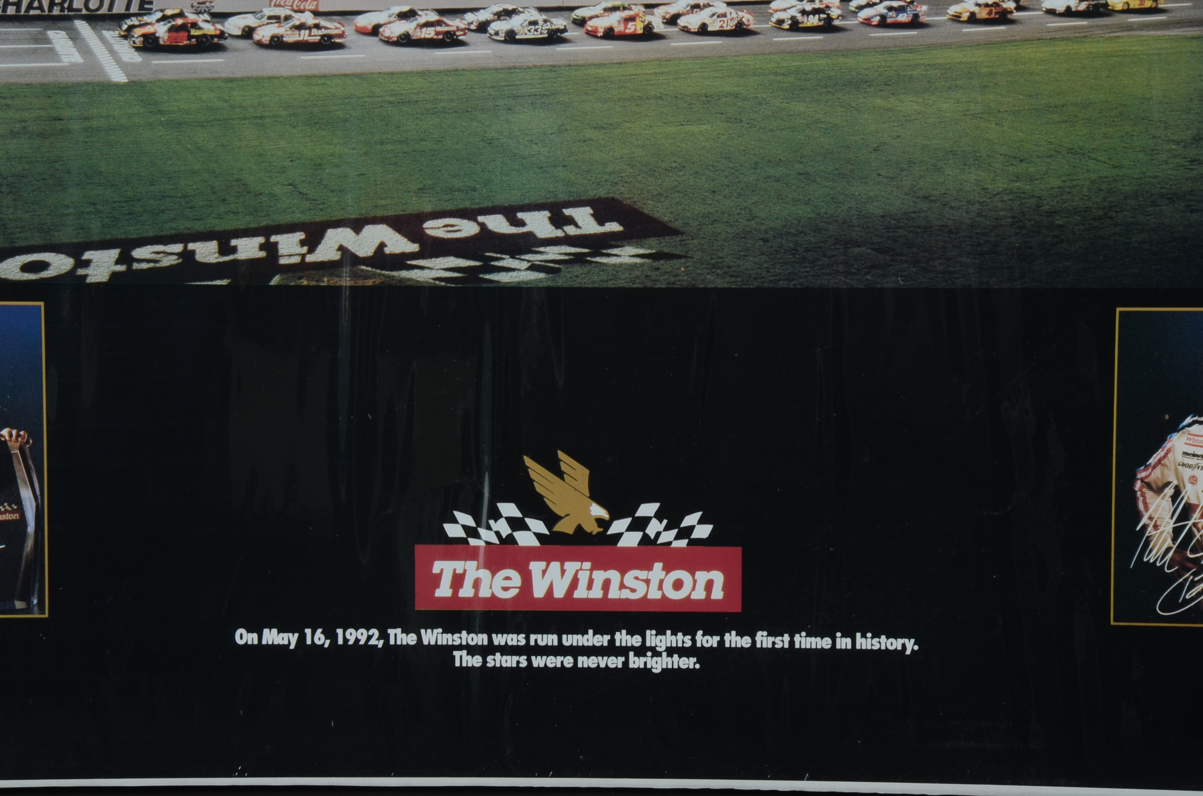 Winston 1992 First Night Race & 1987 "Uncensored" Charlotte Speedway Posters