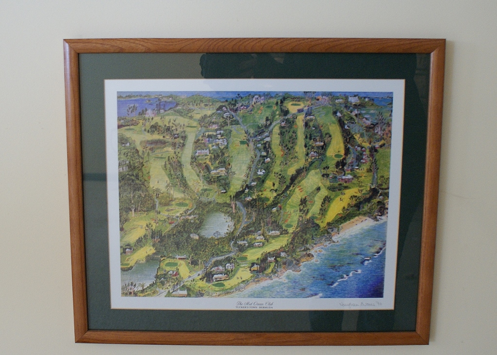 Four Golf Related Prints Loyal H. Chapman And Vaughan Evans