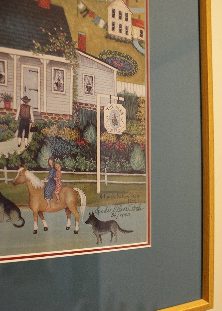 Limited Edition Signed Linda Nelson Stocks Print