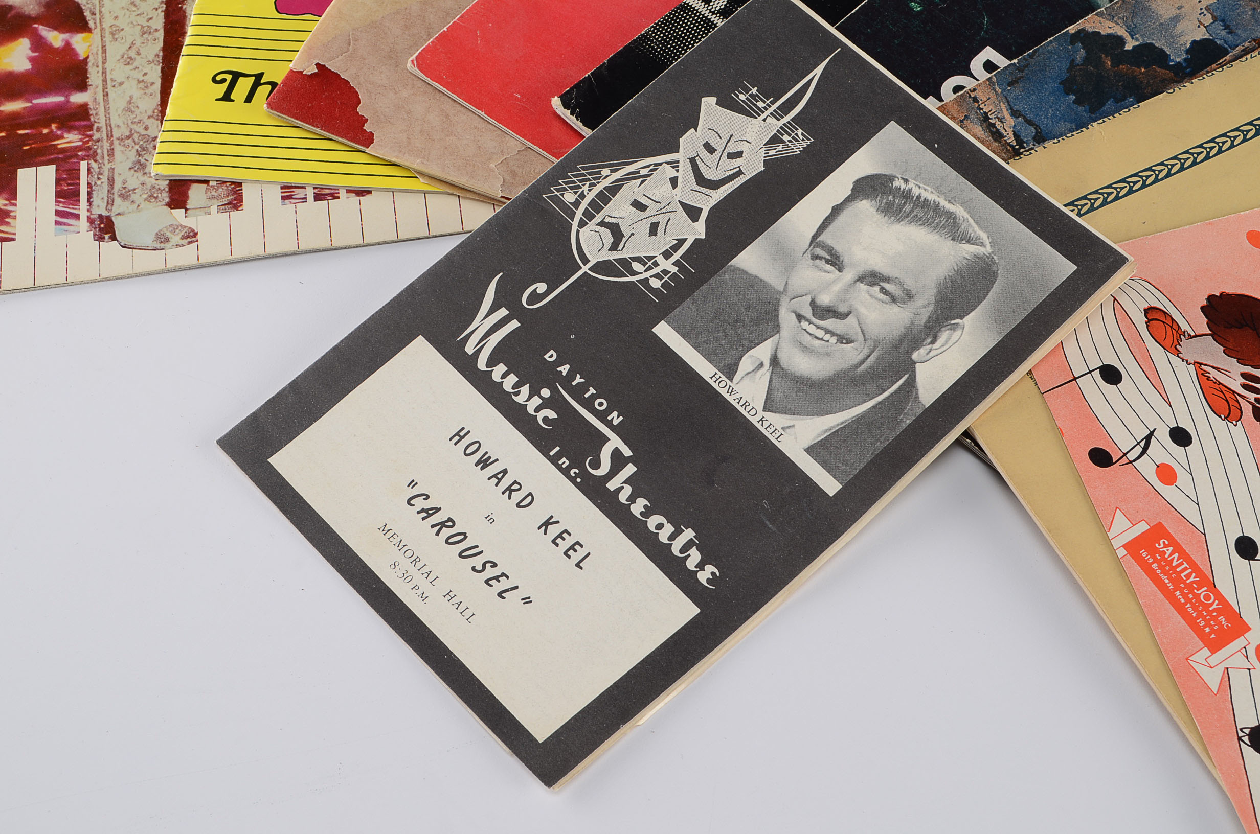 Vintage Lot of Show Programs and Show Tune Sheet Music