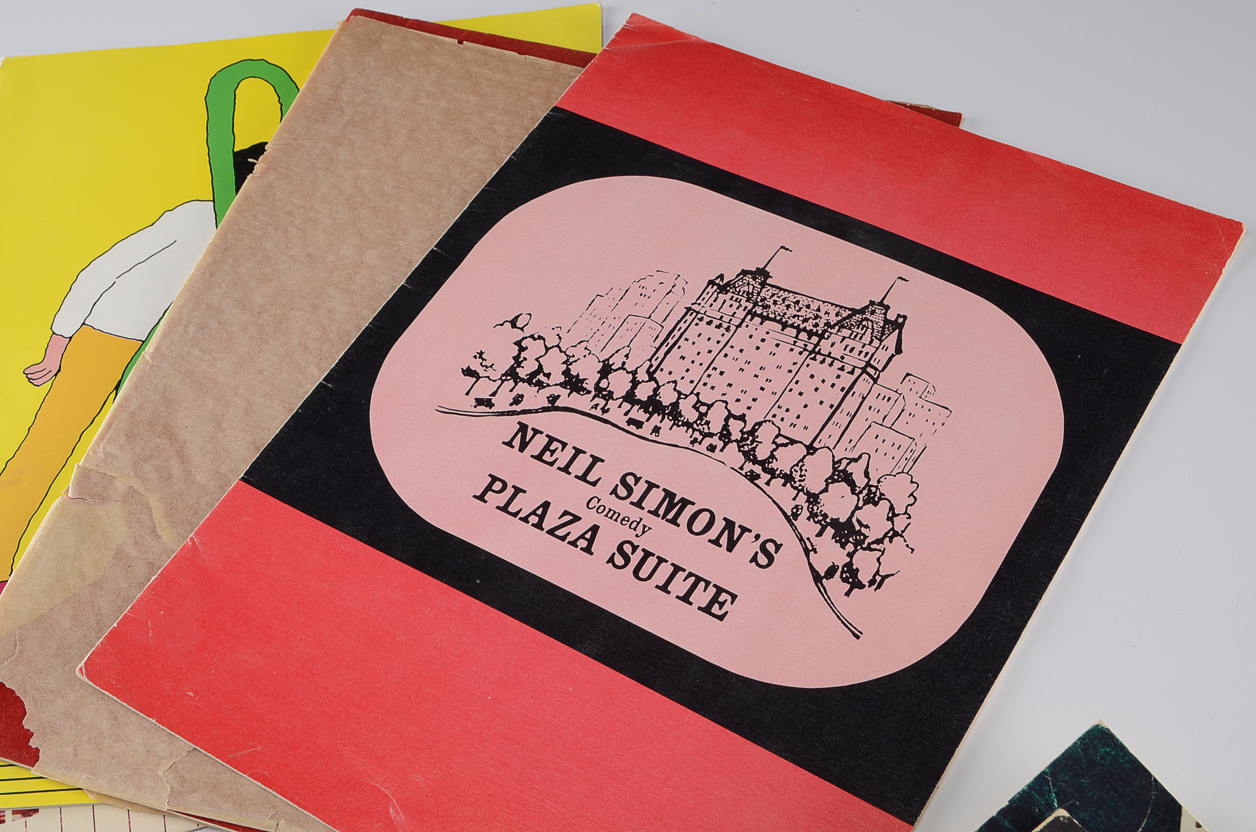 Vintage Lot of Show Programs and Show Tune Sheet Music