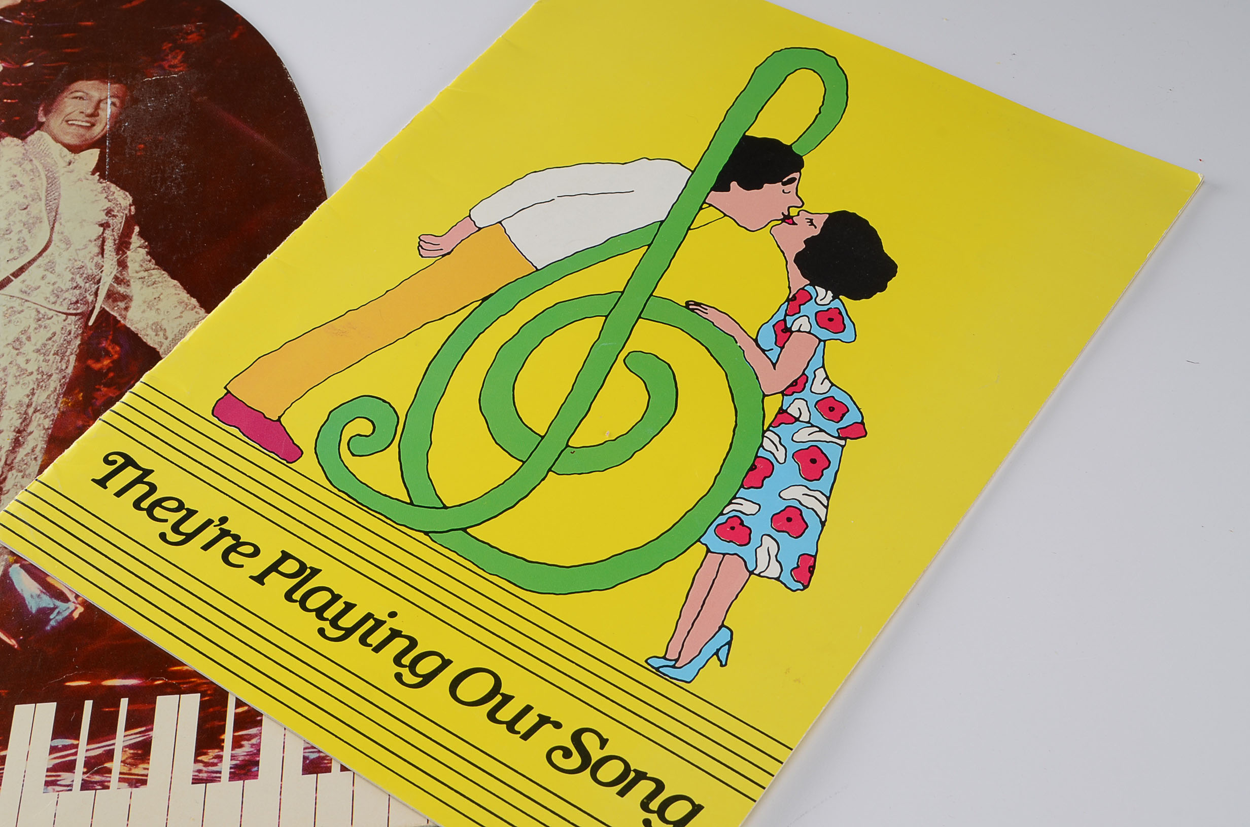 Vintage Lot of Show Programs and Show Tune Sheet Music