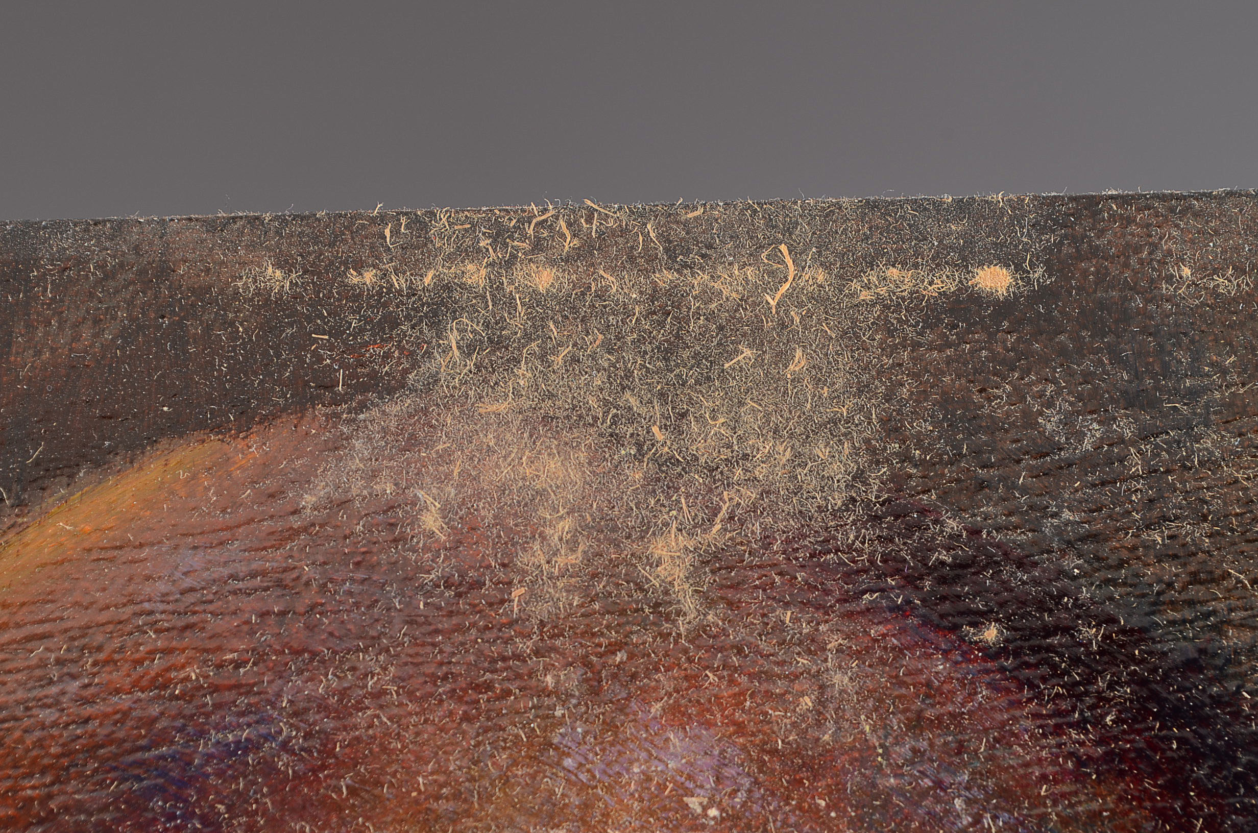 Original Wesley Kime Oil Painting on Academy Board