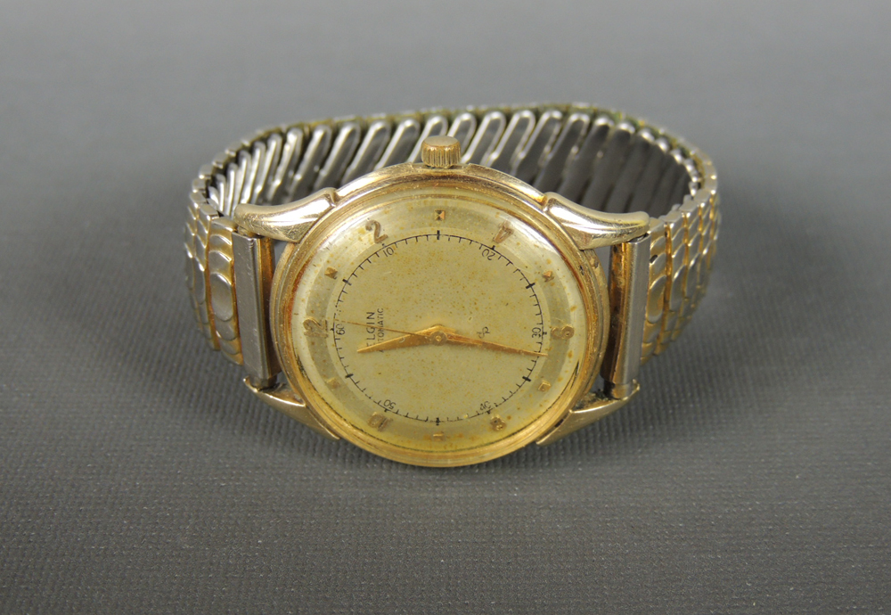 Gold Men's Elgin Wrist Watch