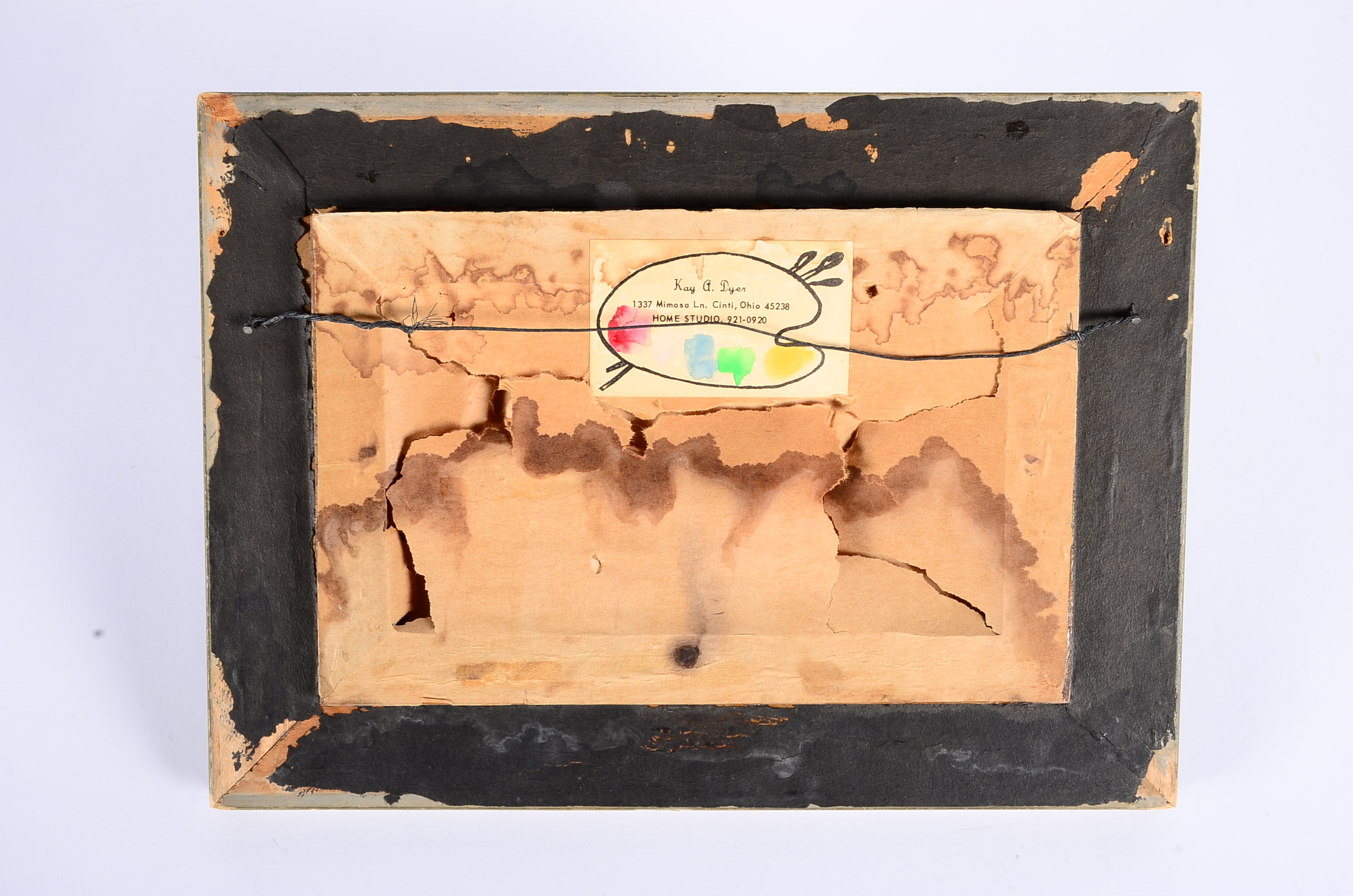 Original Kay G. Dyer Acrylic on Board