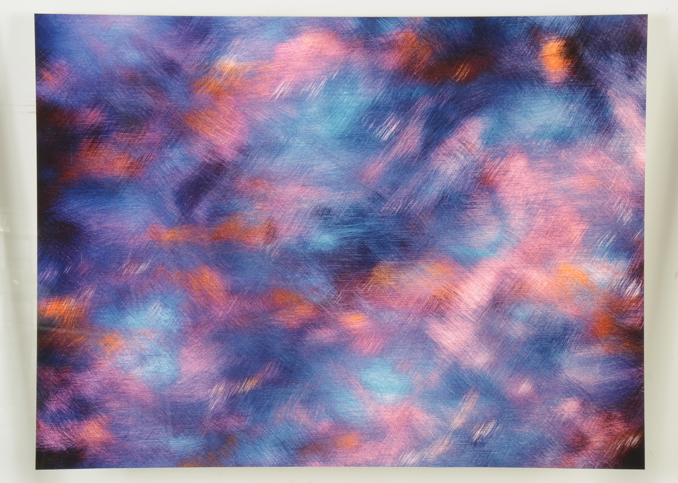 Framed Cibachrome Print Tilted "Pacific Light #30" by Jay Dunitz