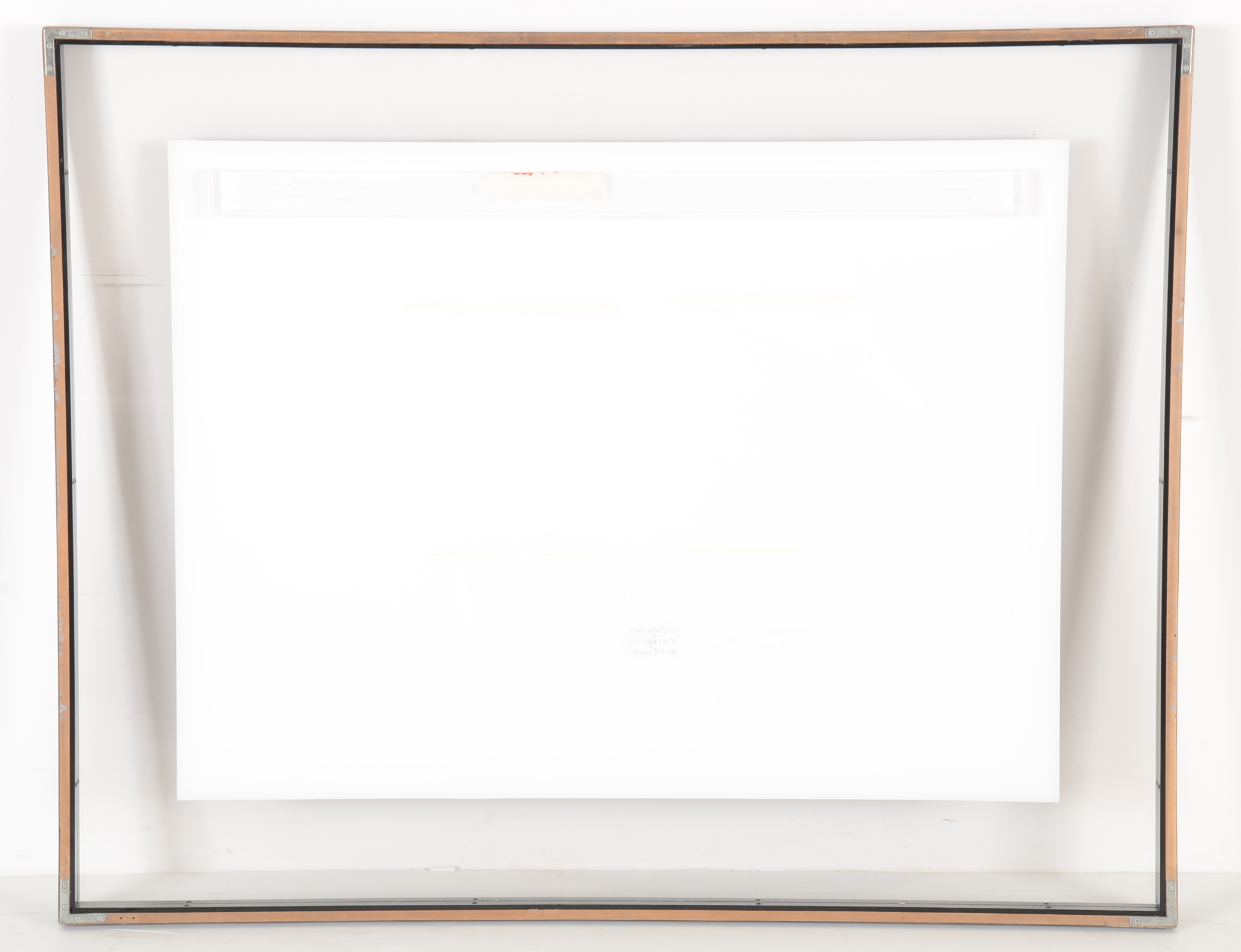 Framed Cibachrome Print Tilted "Pacific Light #30" by Jay Dunitz