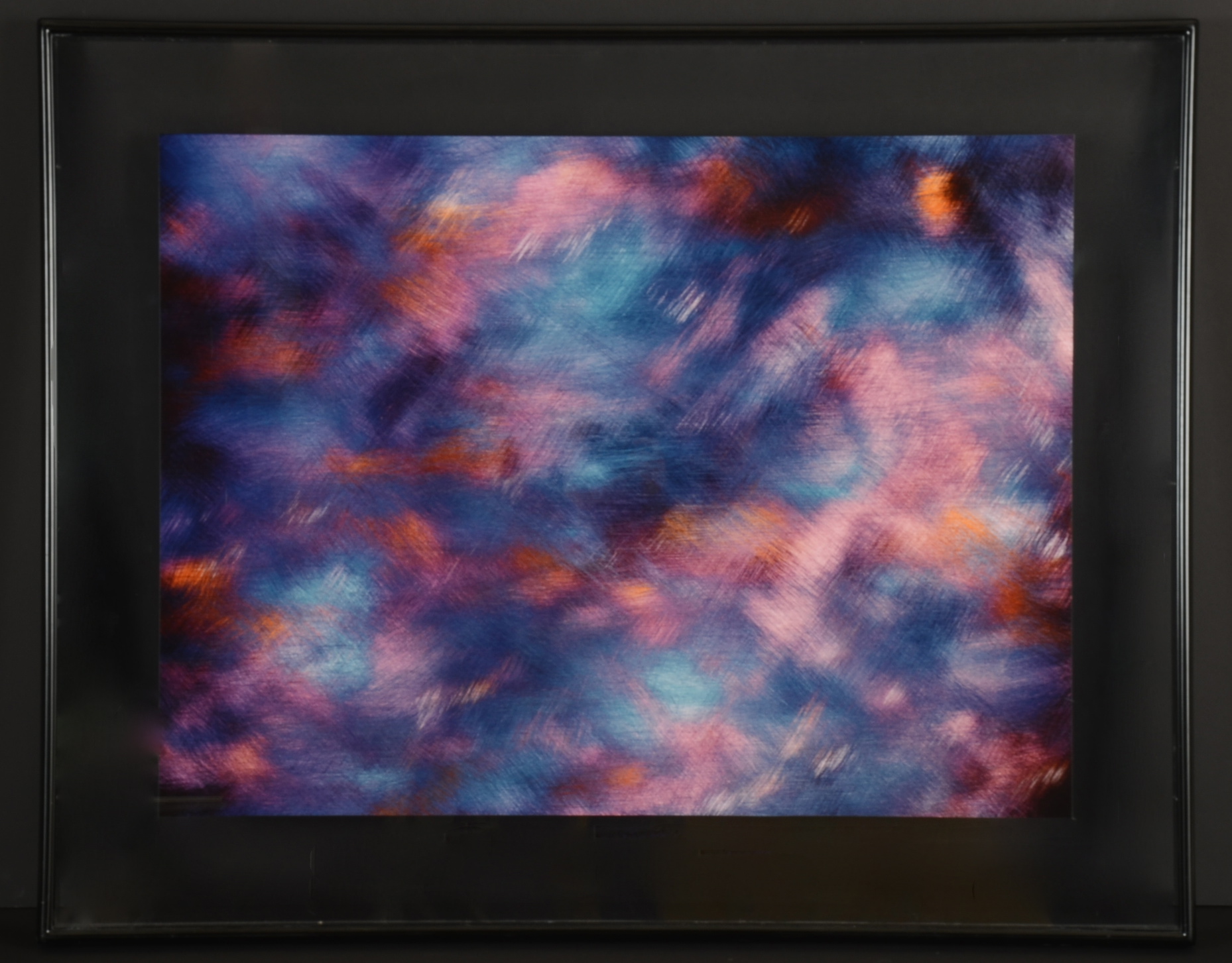 Framed Cibachrome Print Tilted "Pacific Light #30" by Jay Dunitz