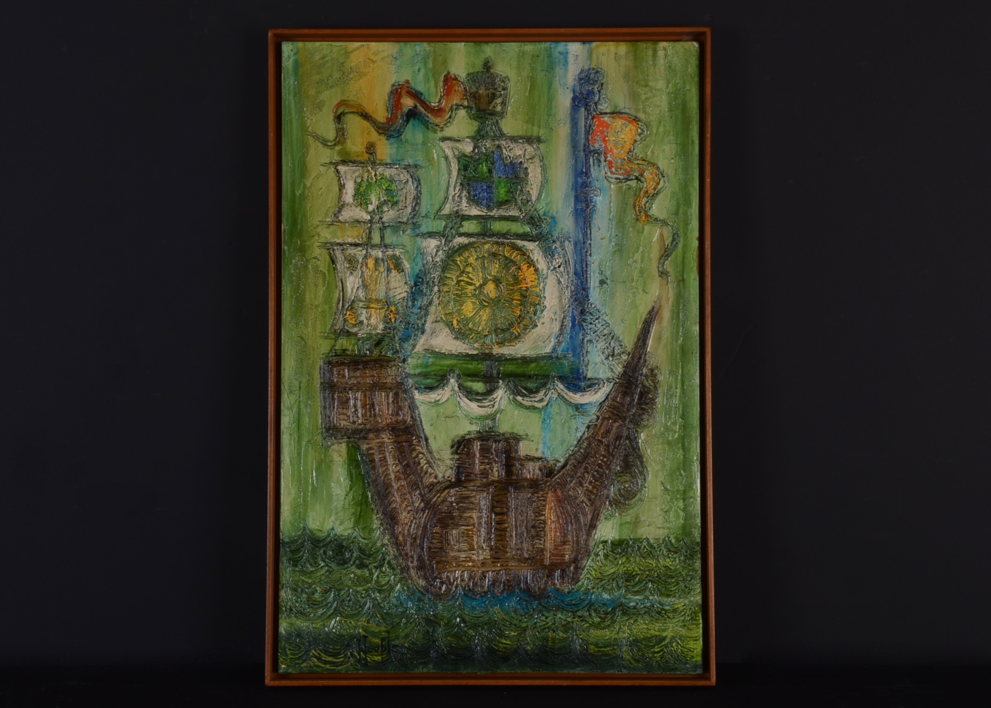 Original Van Hoople Oil on Canvas Painting