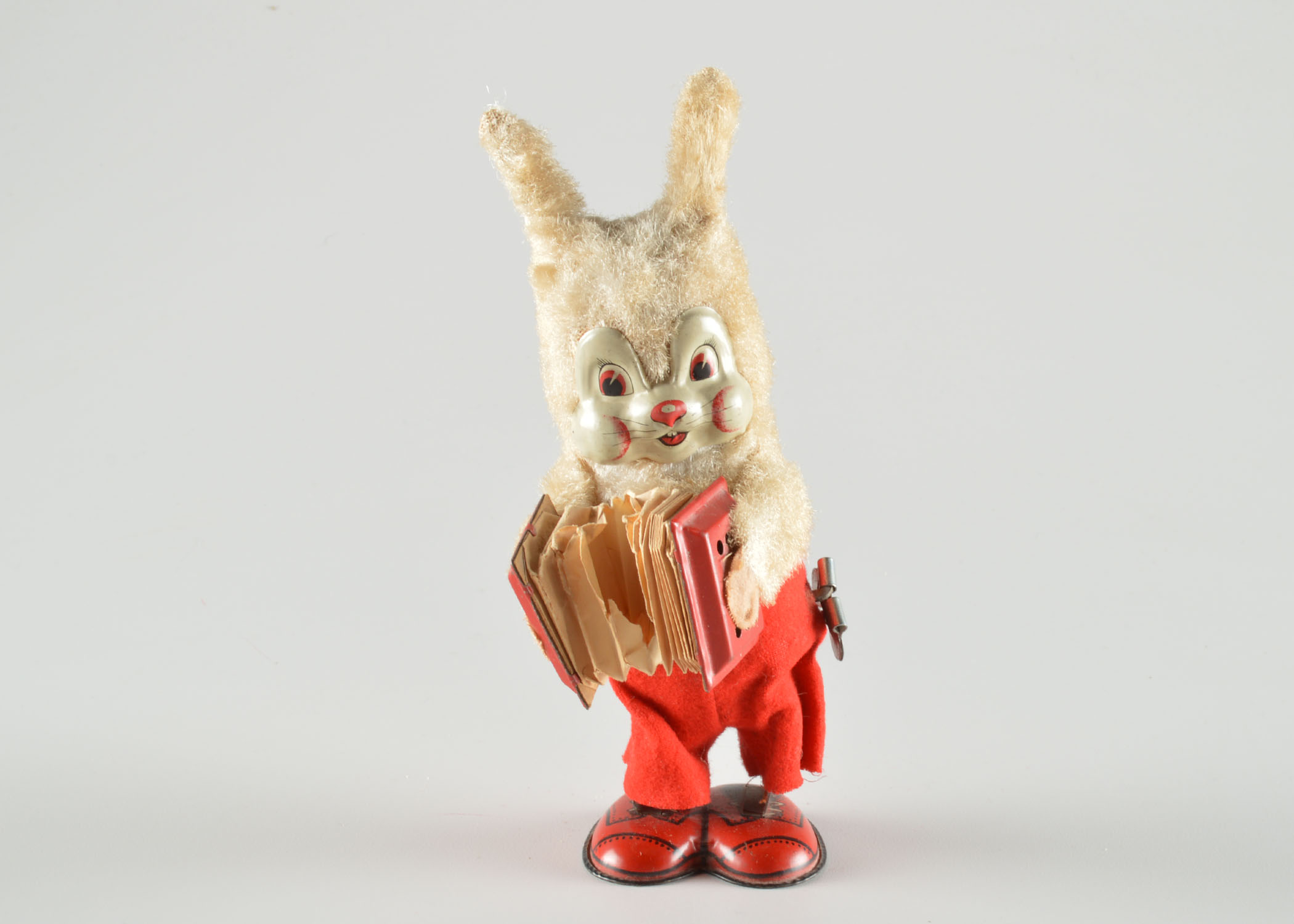 Made In Japan Toy Bunny Playing Accordion