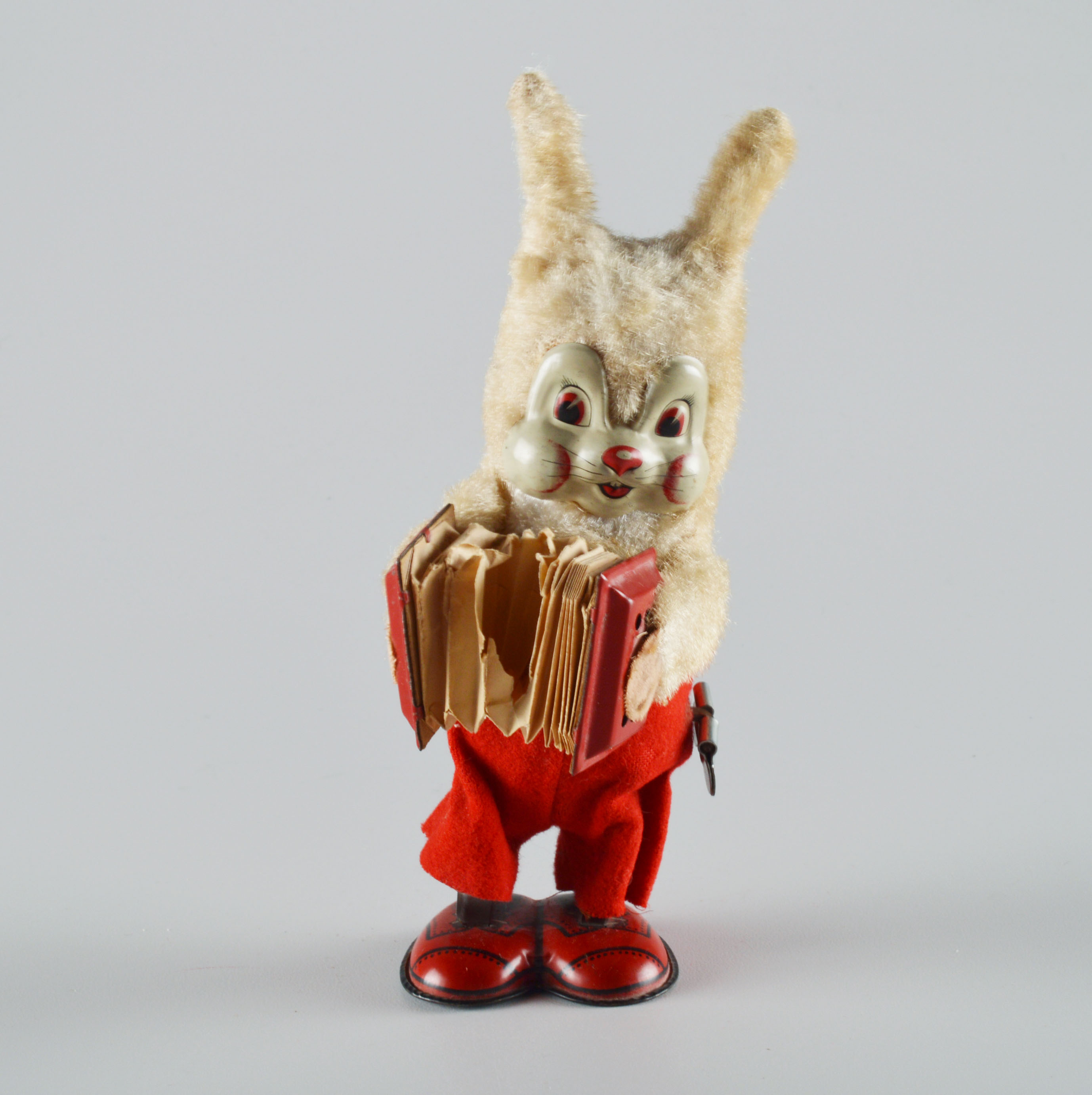 Made In Japan Toy Bunny Playing Accordion