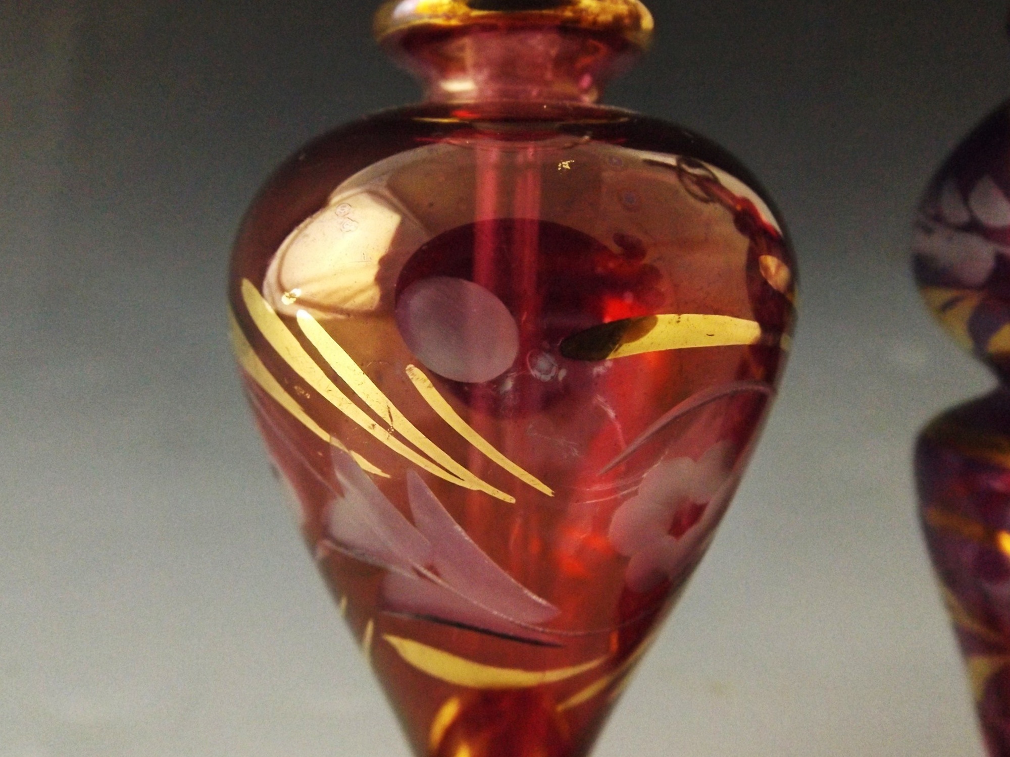 A Pair of Lovely Egyptian Perfume Bottles