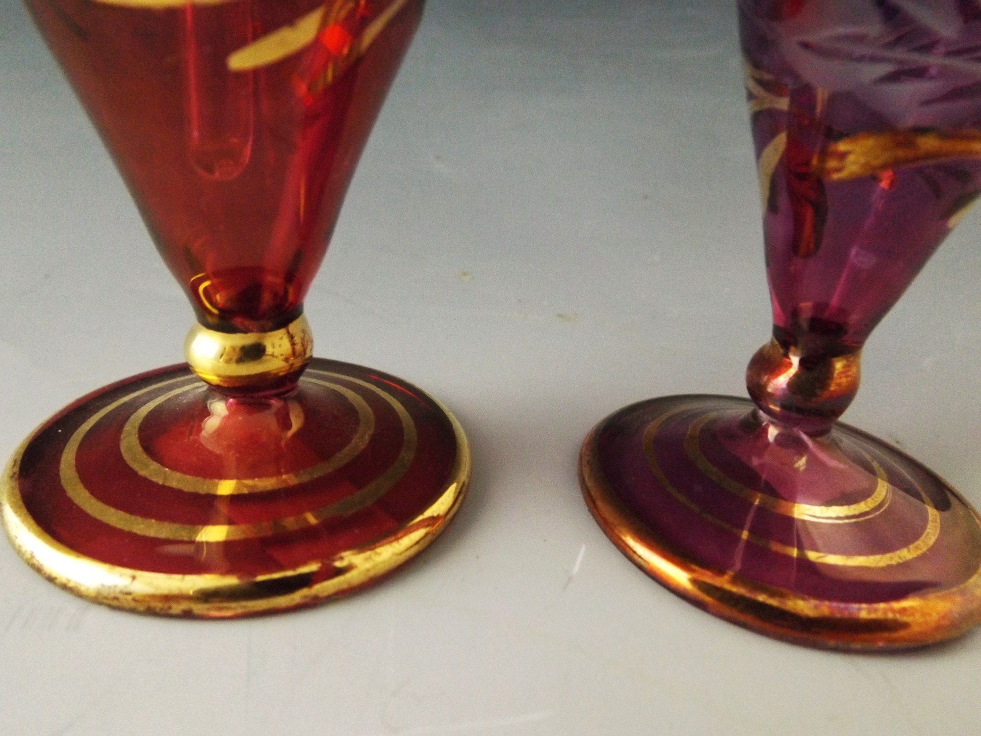 A Pair of Lovely Egyptian Perfume Bottles