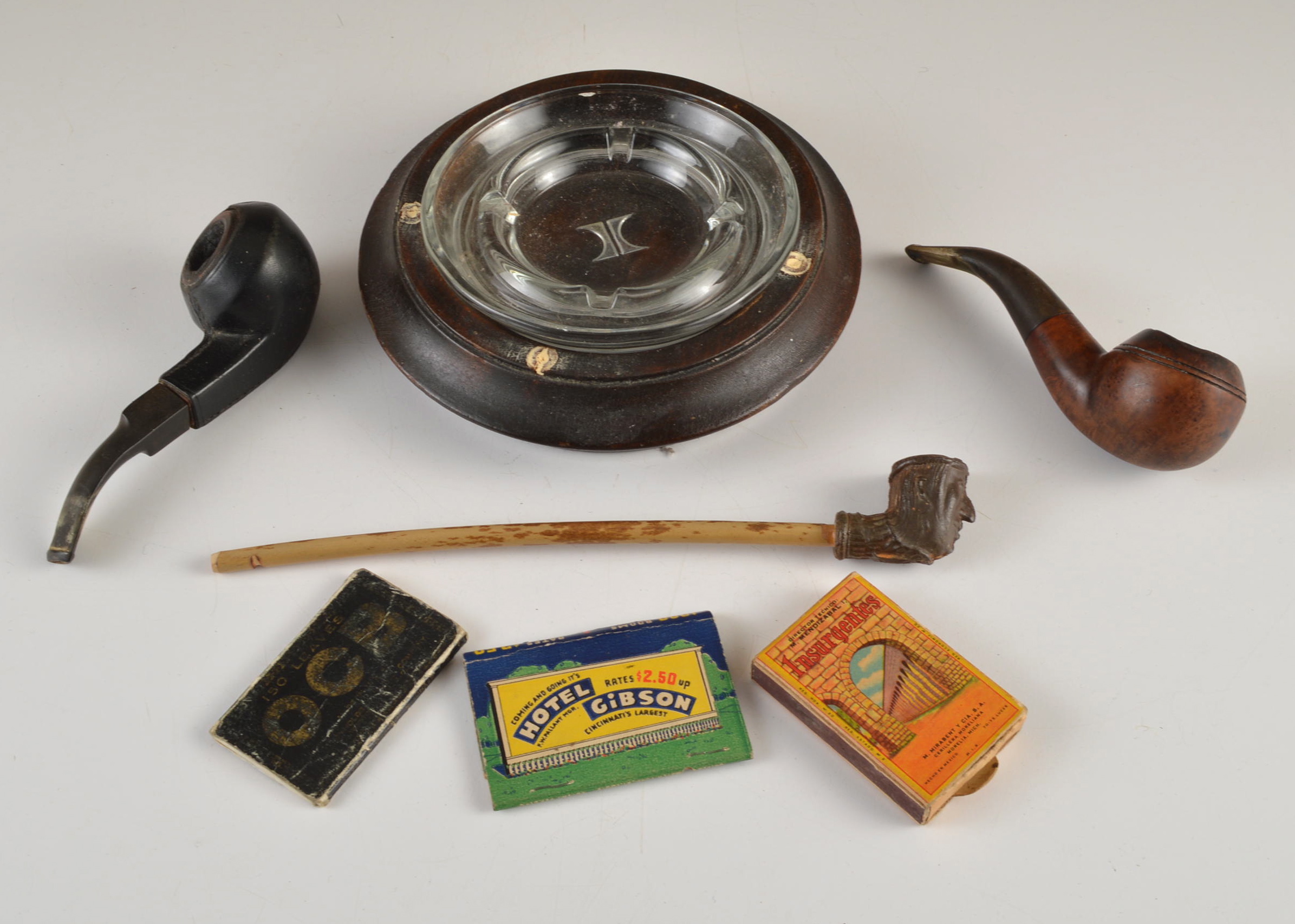 A Trio of Vintage Smoking Pipes