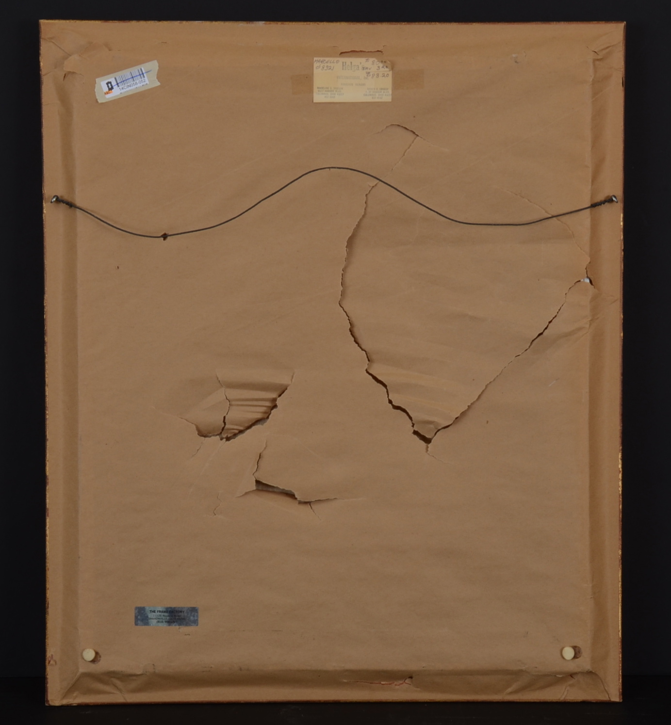 Original Marcello Oil on Canvas Painting