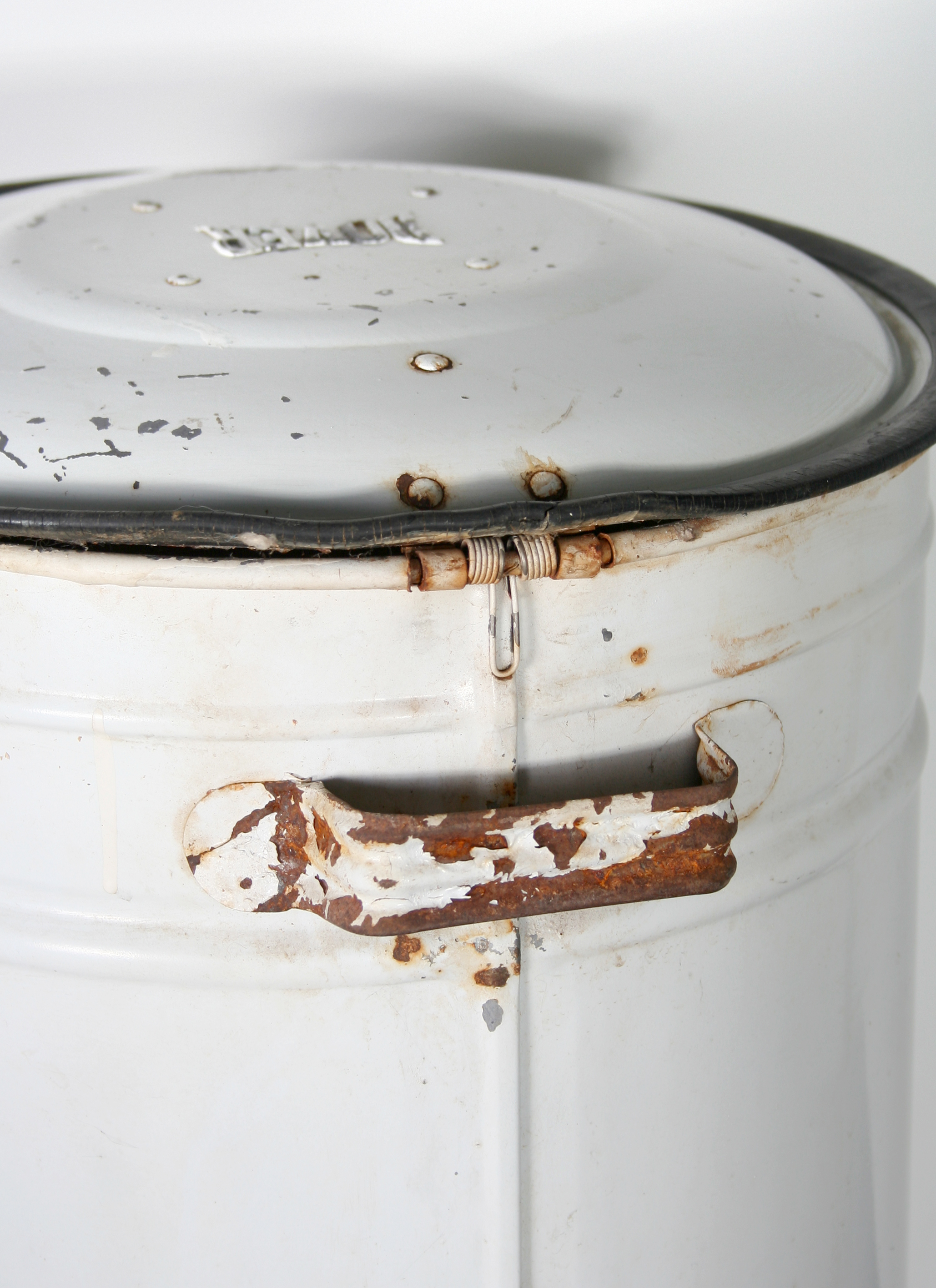 Large Vintage Diaper Pail 