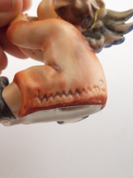 Angel Blowing a Horn Goebel Hummel Figurine