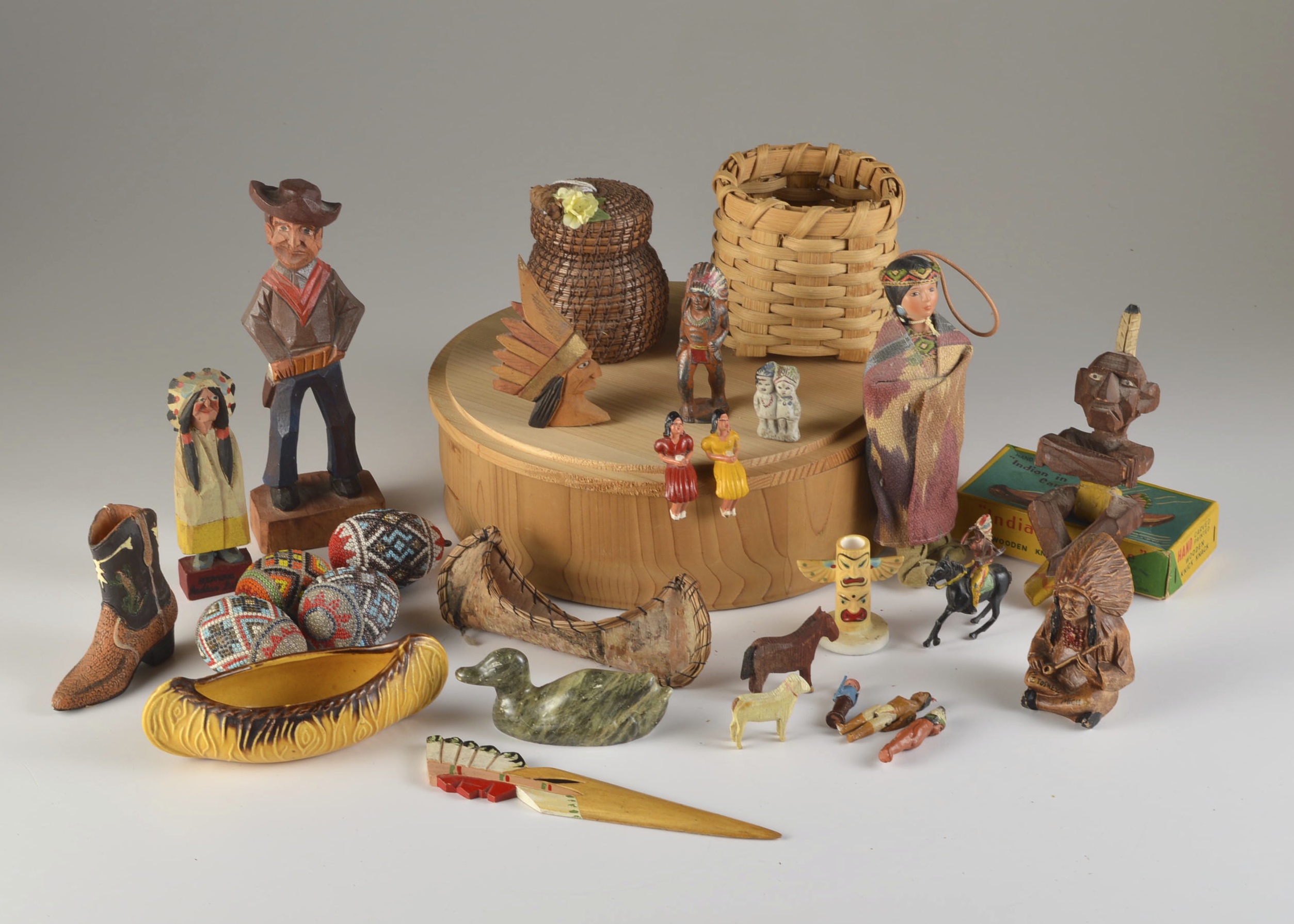 Assorted Western - Motif and Native American Souvenirs 
