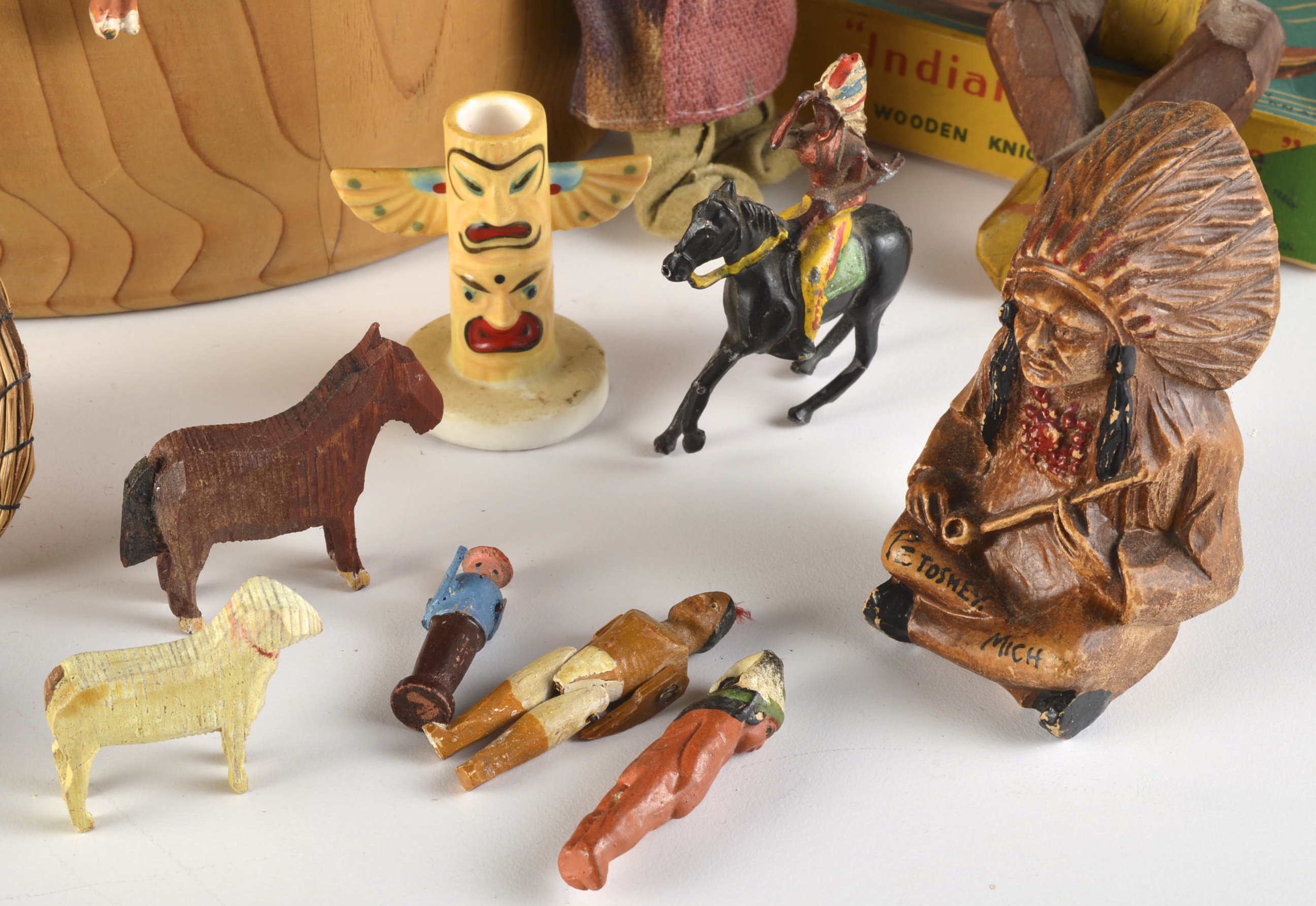 Assorted Western - Motif and Native American Souvenirs 