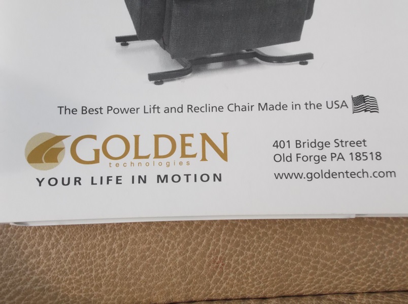 Golden Power Lift and Recline Chair