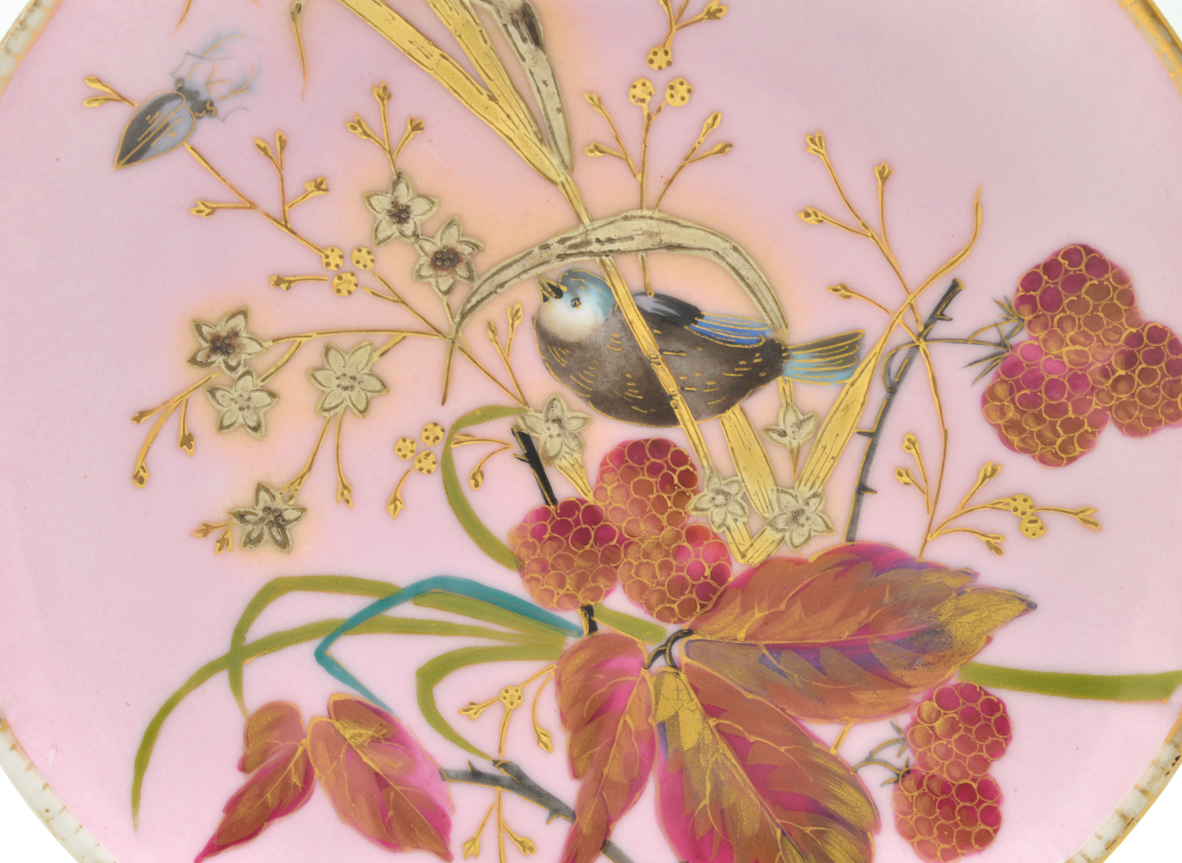 Gorgeous Vintage Decorative Porcelain Plate