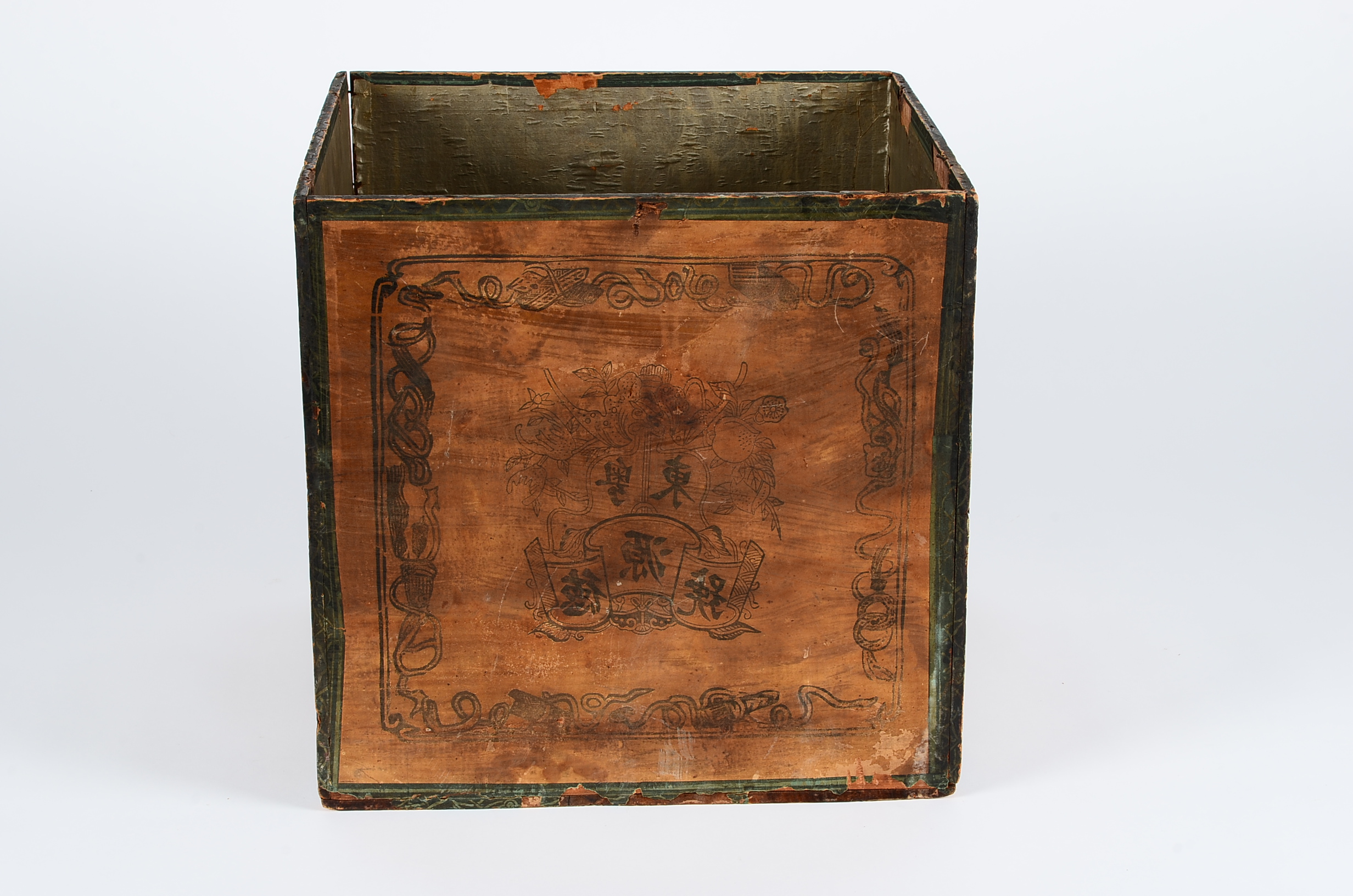Vintage Chinese Tea Box Crate