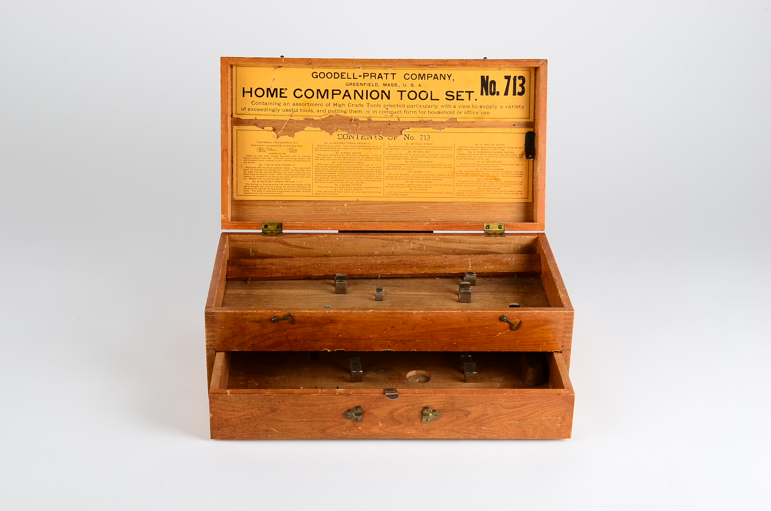 Goodell-Pratt Company Home Companion Tool Box