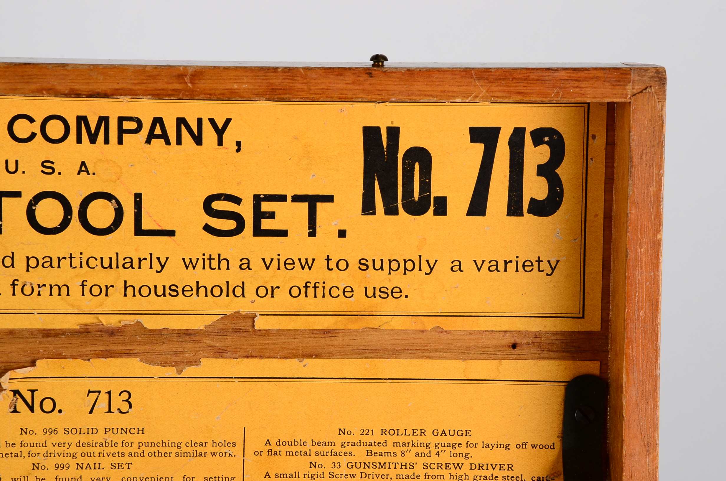 Goodell-Pratt Company Home Companion Tool Box