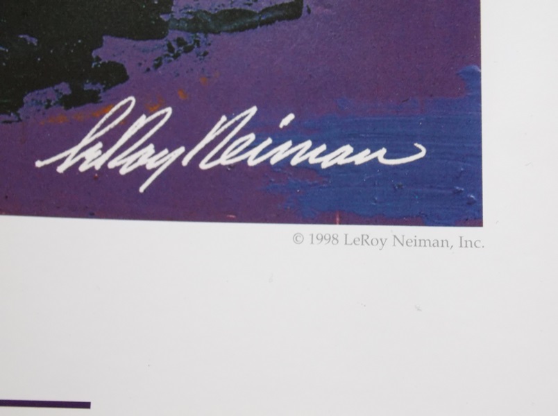 1998 LeRoy Neiman Breeder Cup Championship Poster