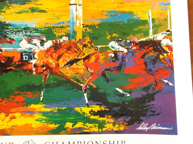 1998 LeRoy Neiman Breeder Cup Championship Poster