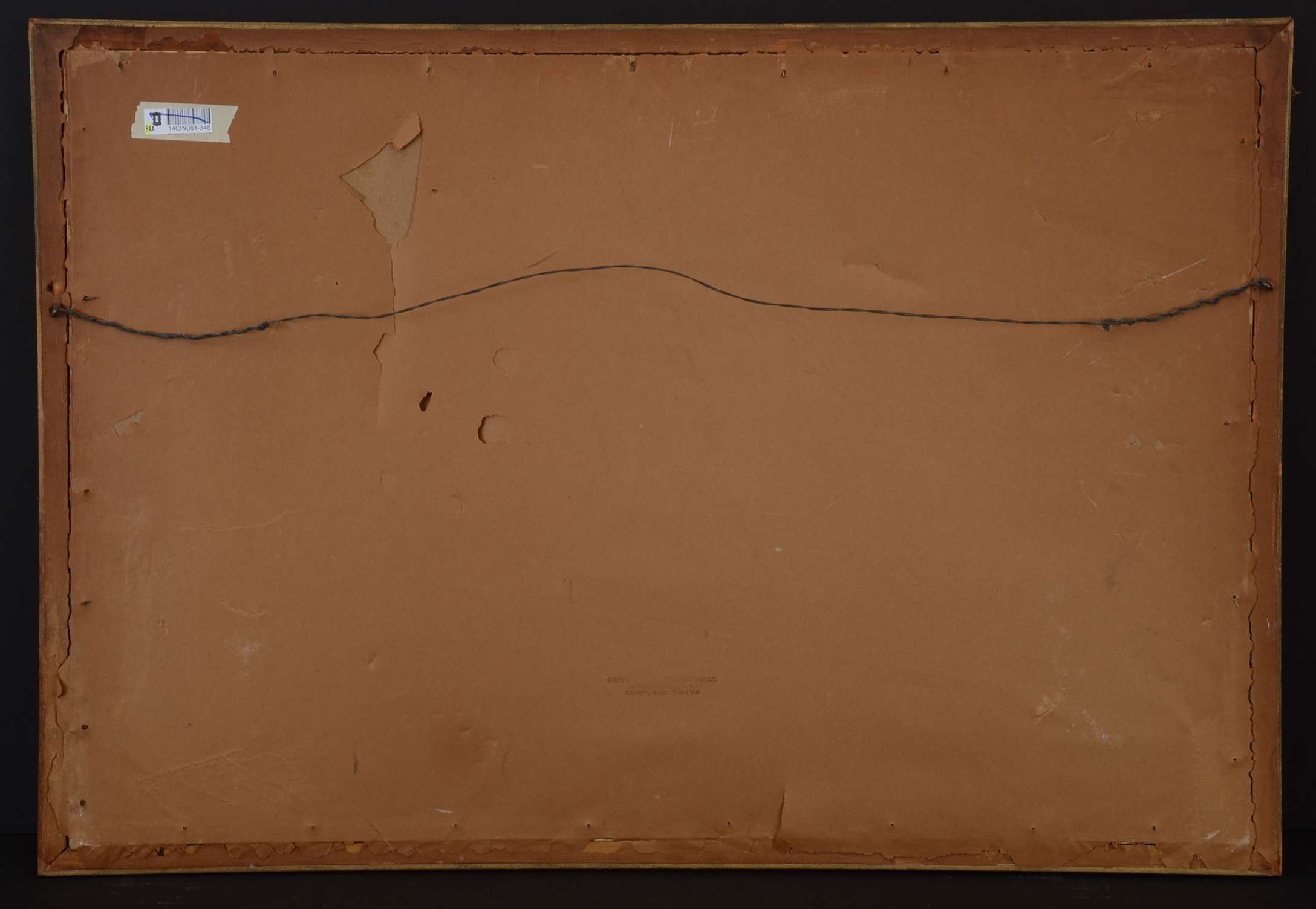 Original Allen Fontaine Watercolor on Paper Painting