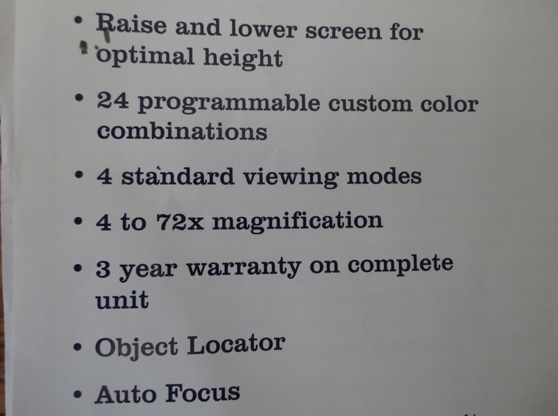 Enhanced Vision Merlin LCD Video Magnifier