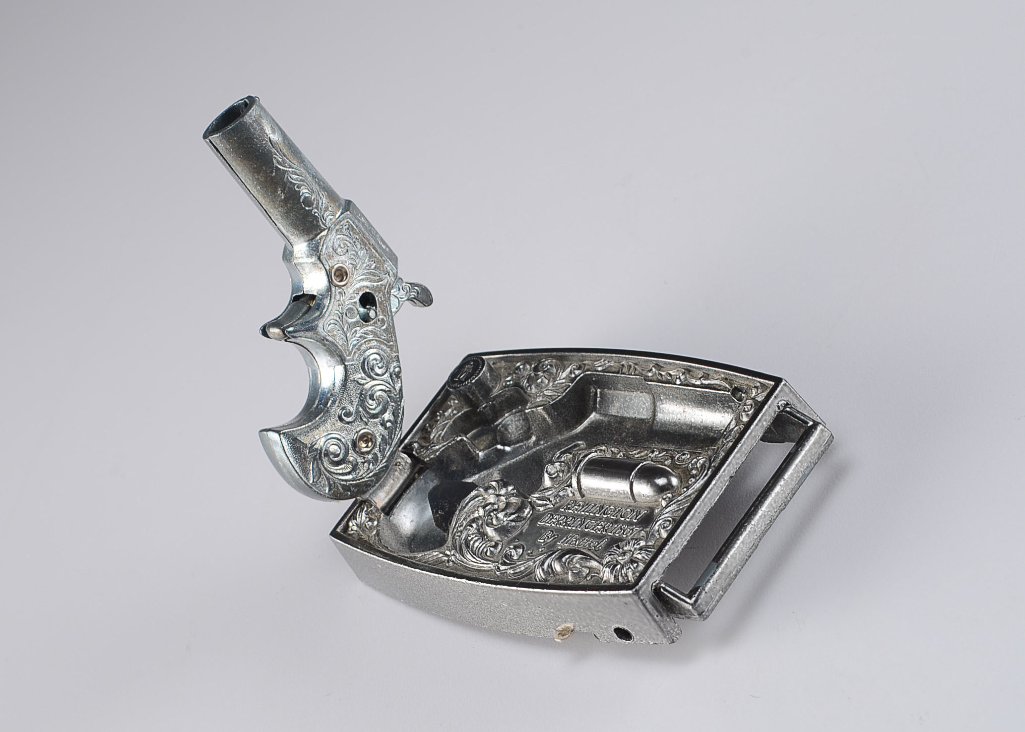 1959 Mattel Working Toy Gun Belt Buckle 