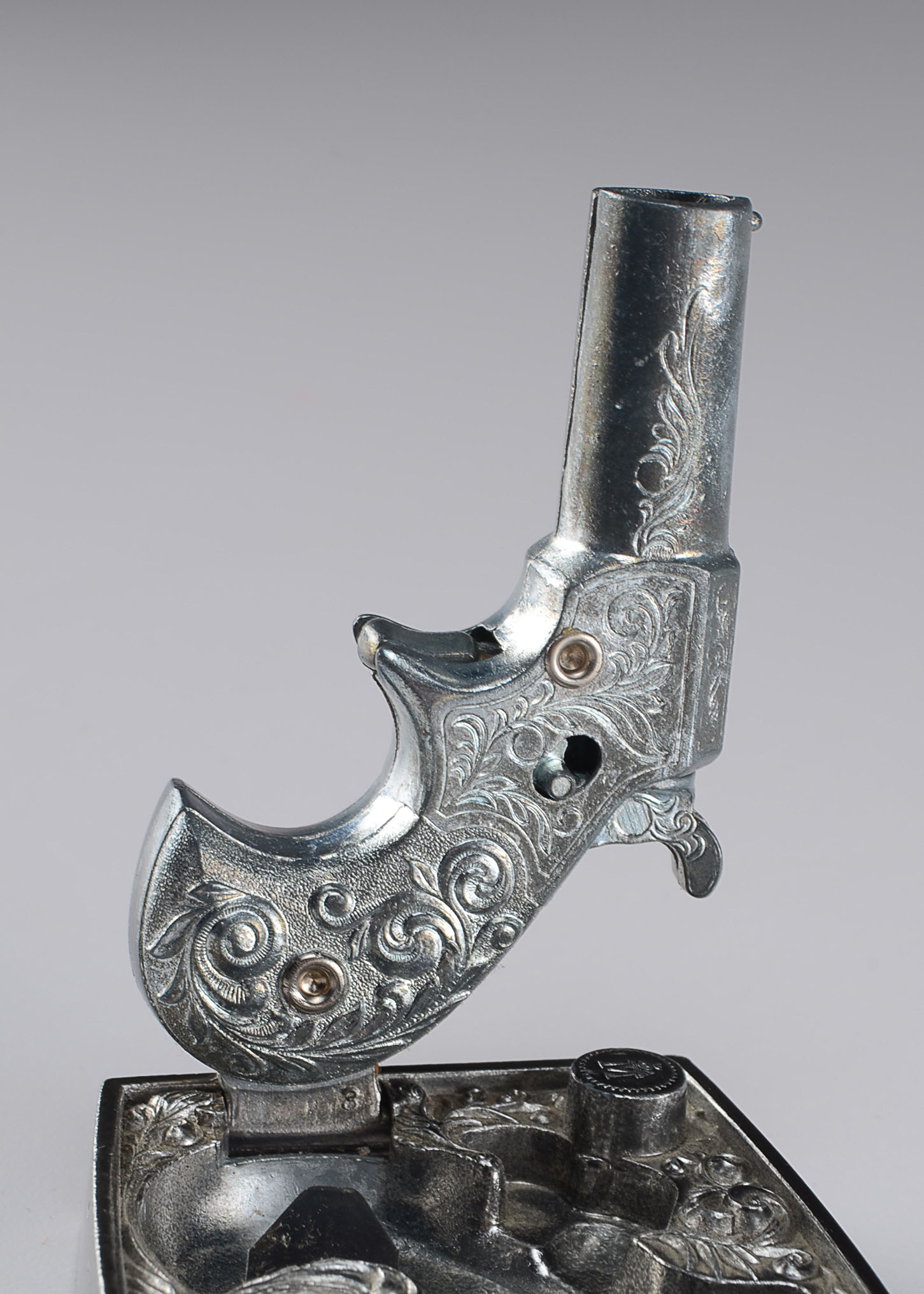 1959 Mattel Working Toy Gun Belt Buckle 